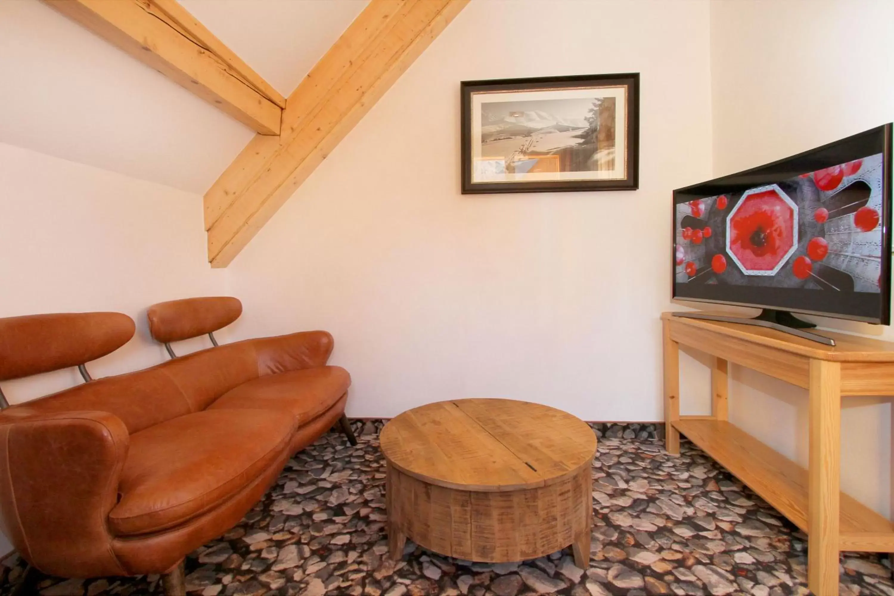 TV and multimedia, Seating Area in Chalet Mounier