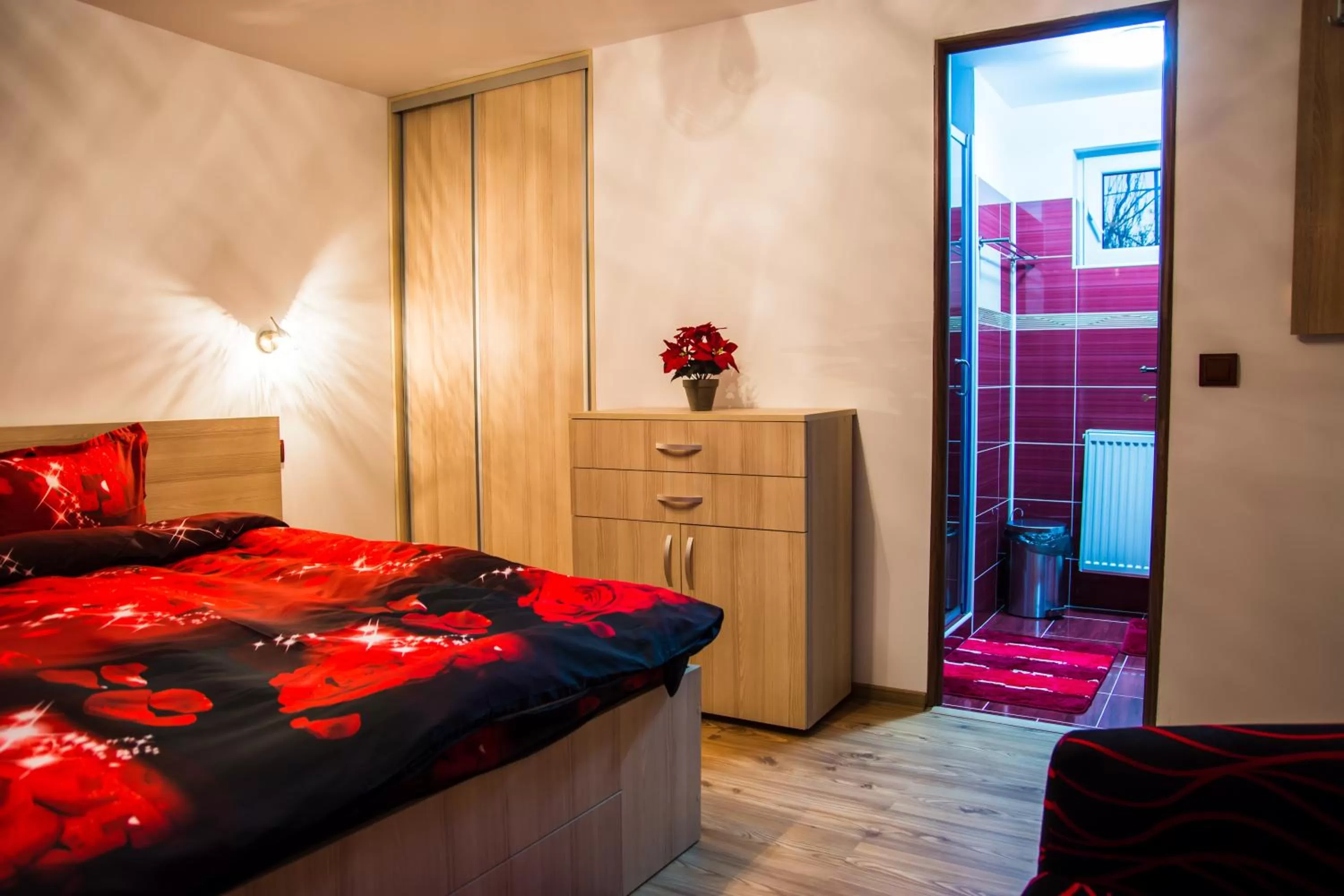 Property building, Bed in Pensiunea SilvAnka