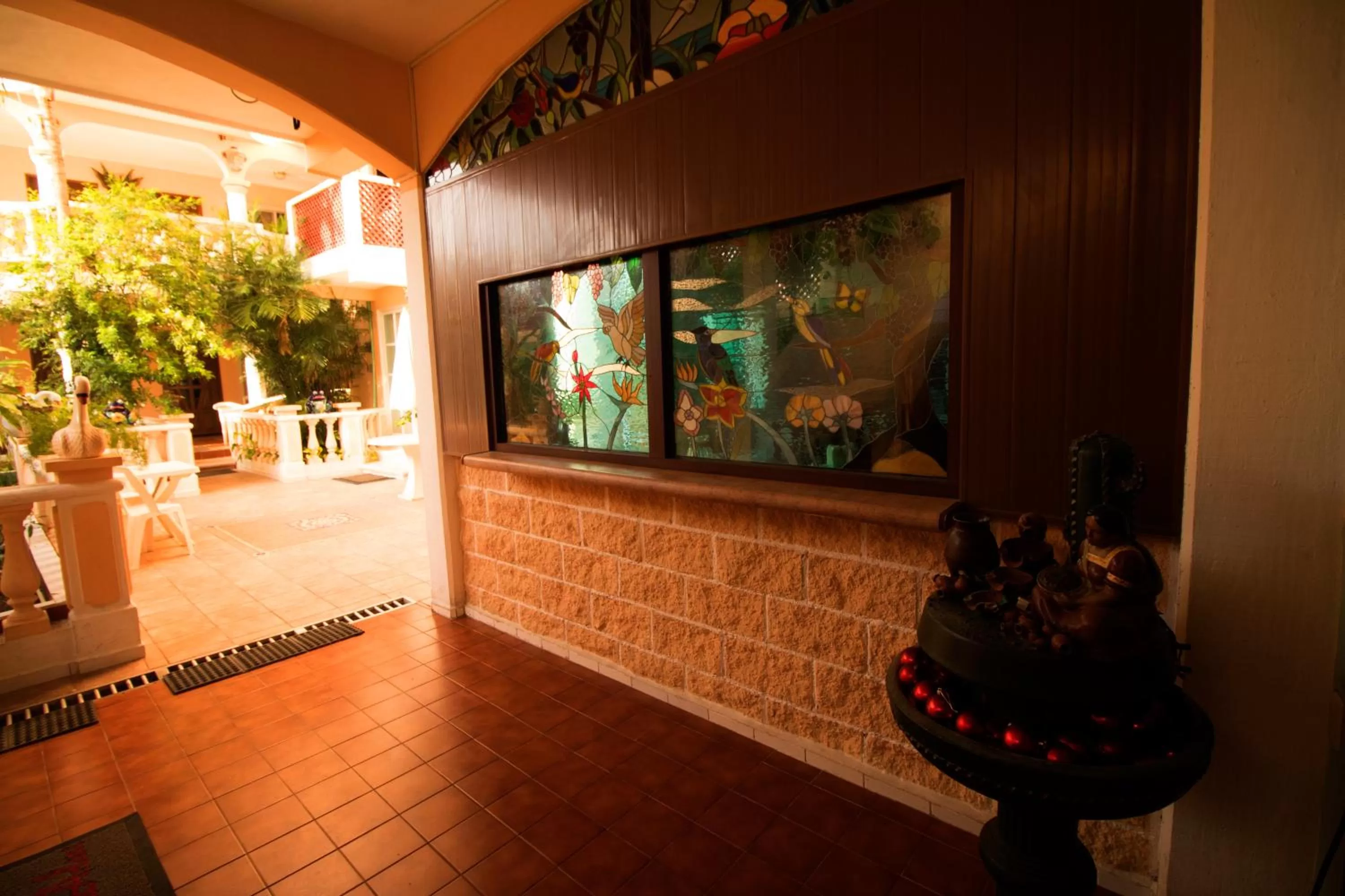 Decorative detail, Lobby/Reception in Hotel Francis Arlene Adults Only