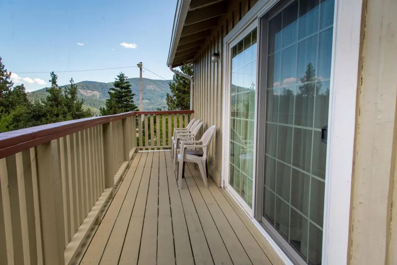 Balcony/Terrace in Swiss Holiday Lodge
