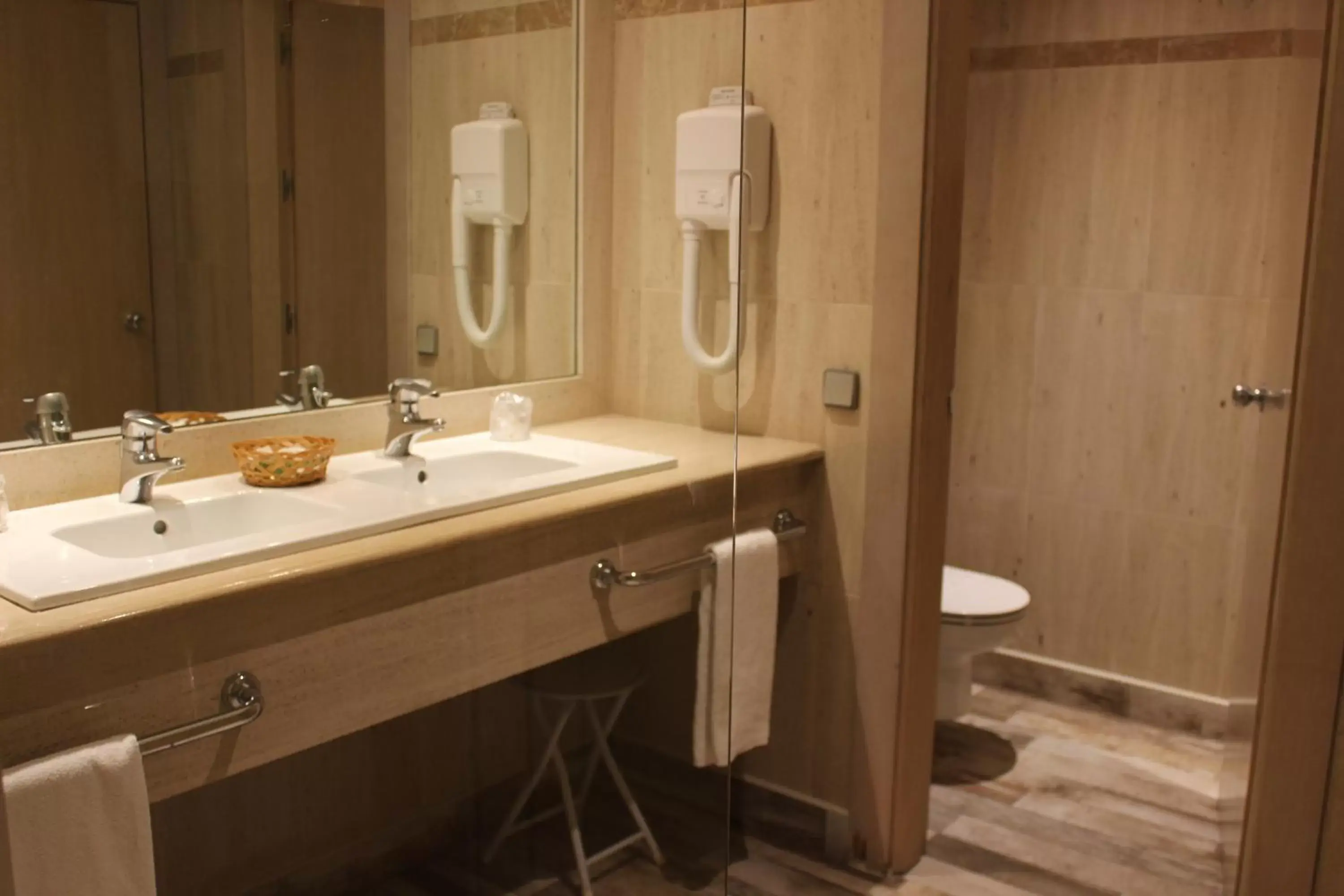 Toilet, Bathroom in Hotel Palacio del Mar