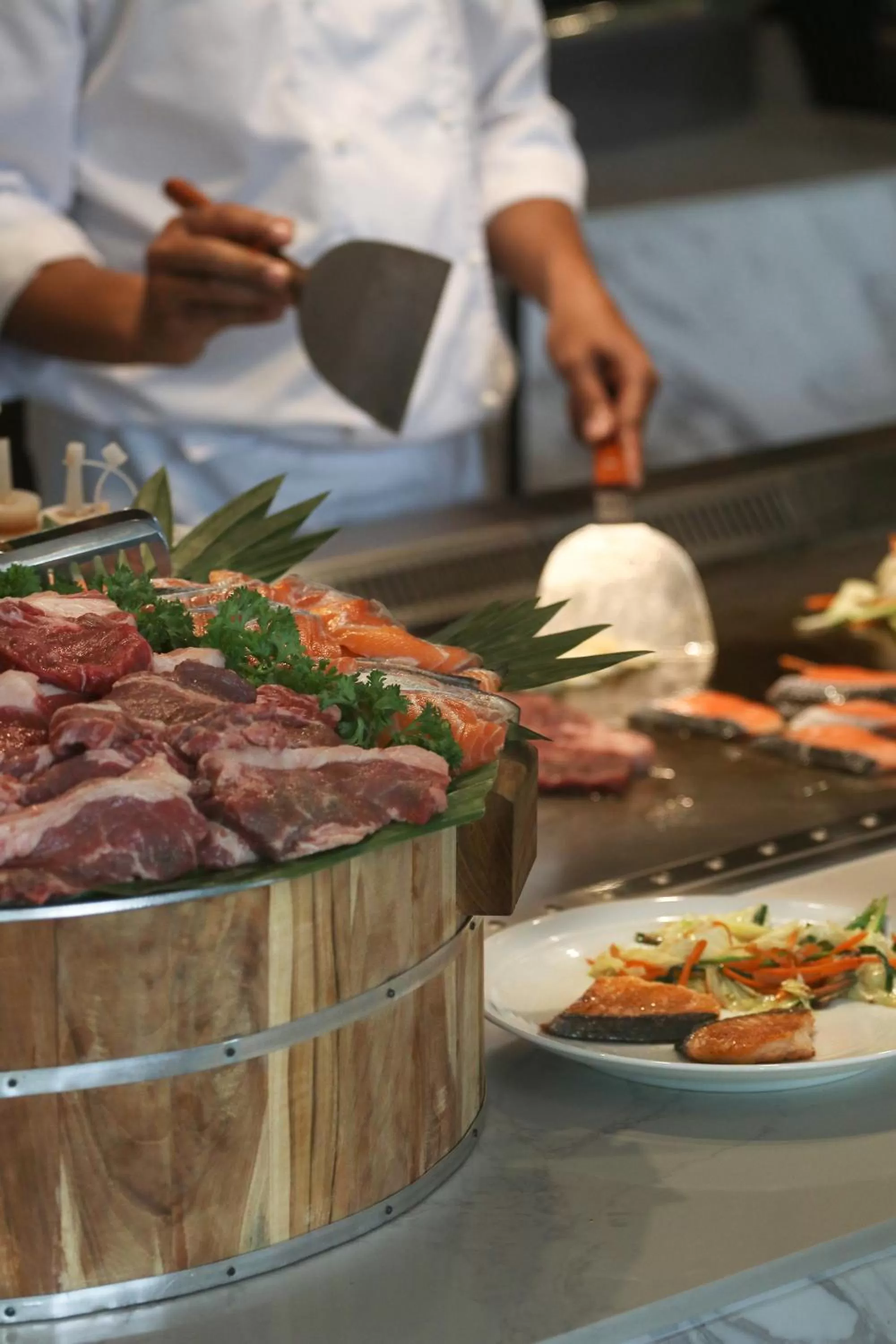 Food in Chatrium Grand Bangkok