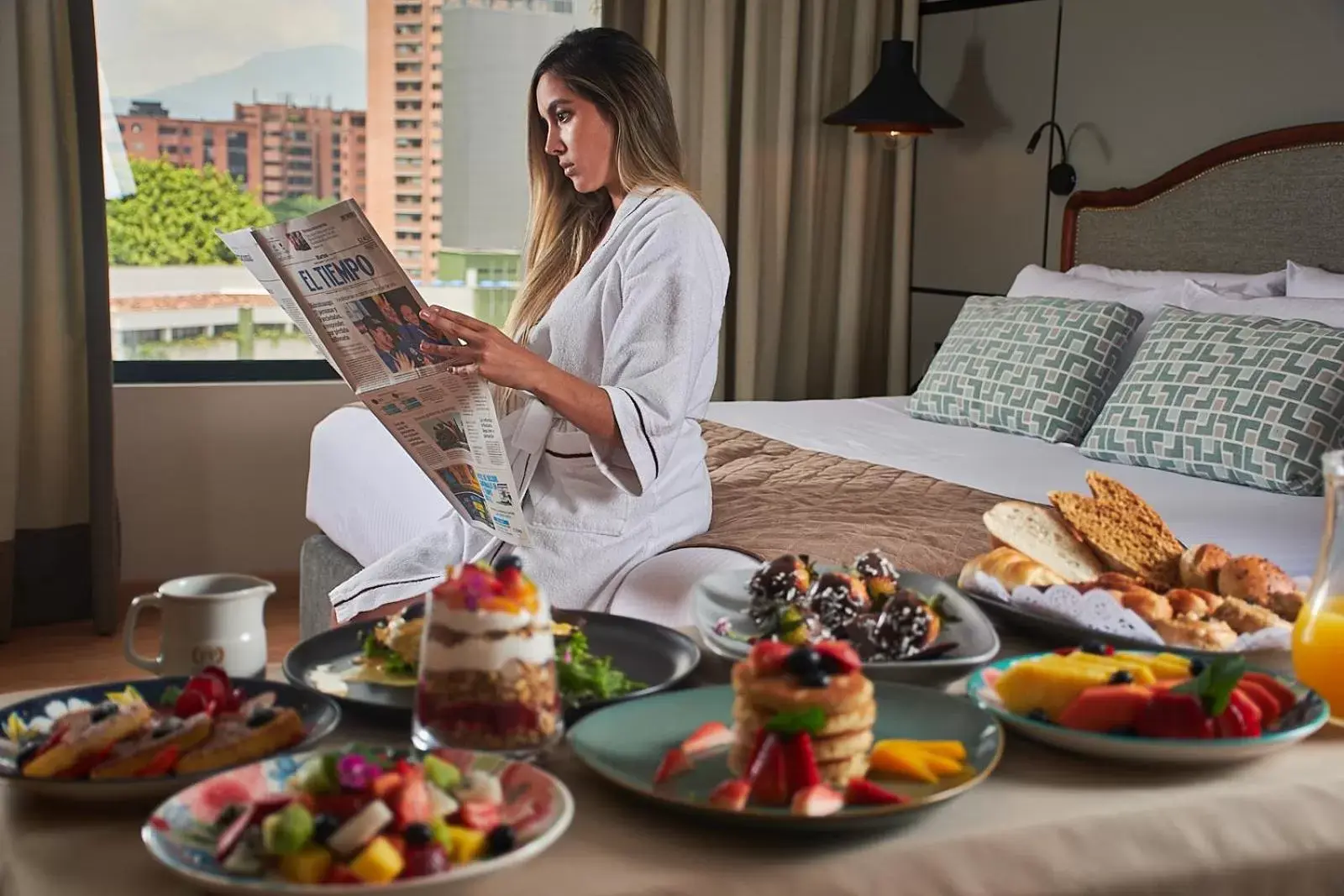 Breakfast in Hotel Poblado Plaza