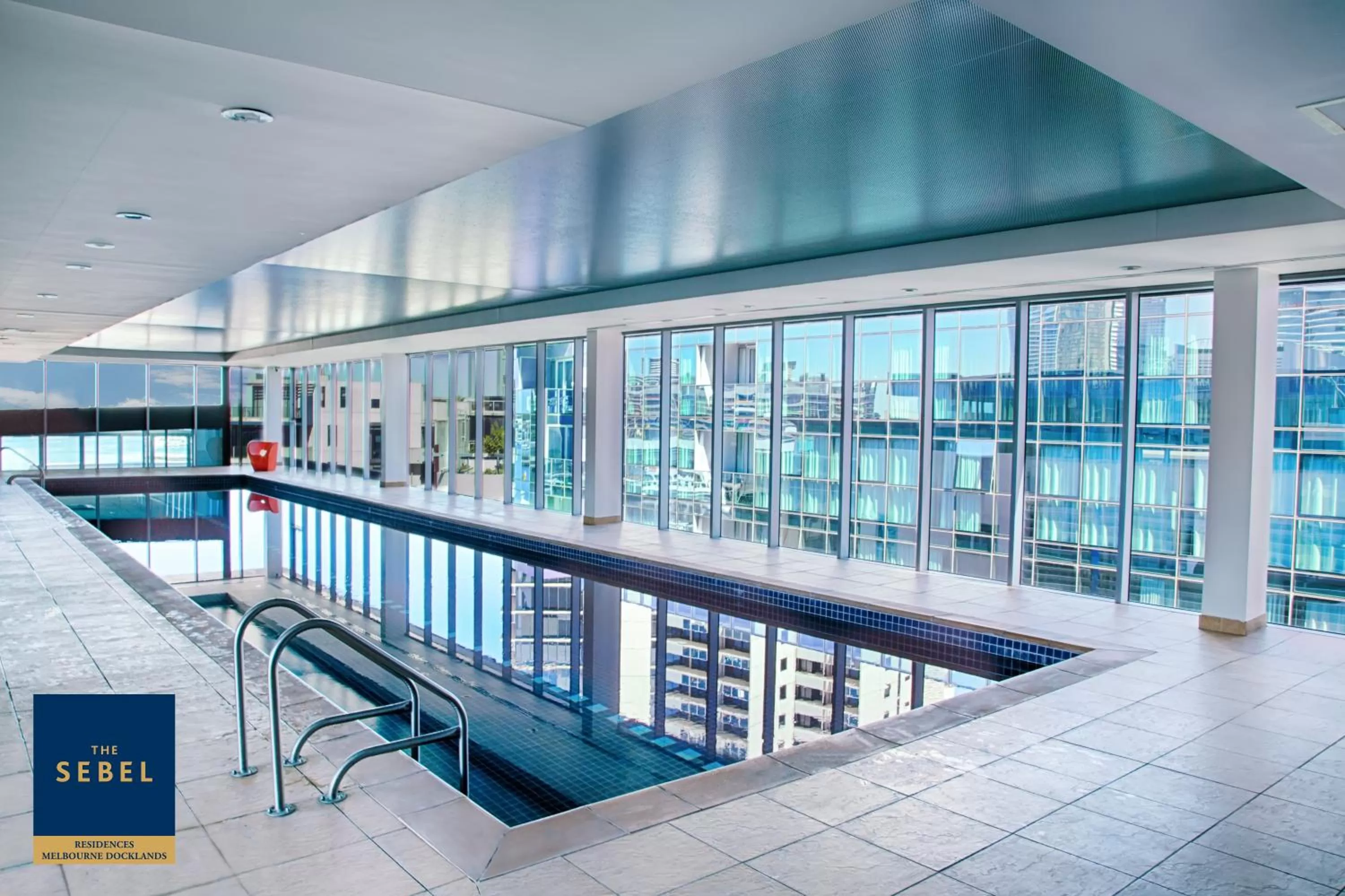 Swimming pool in The Sebel Residences Melbourne Docklands Serviced Apartments
