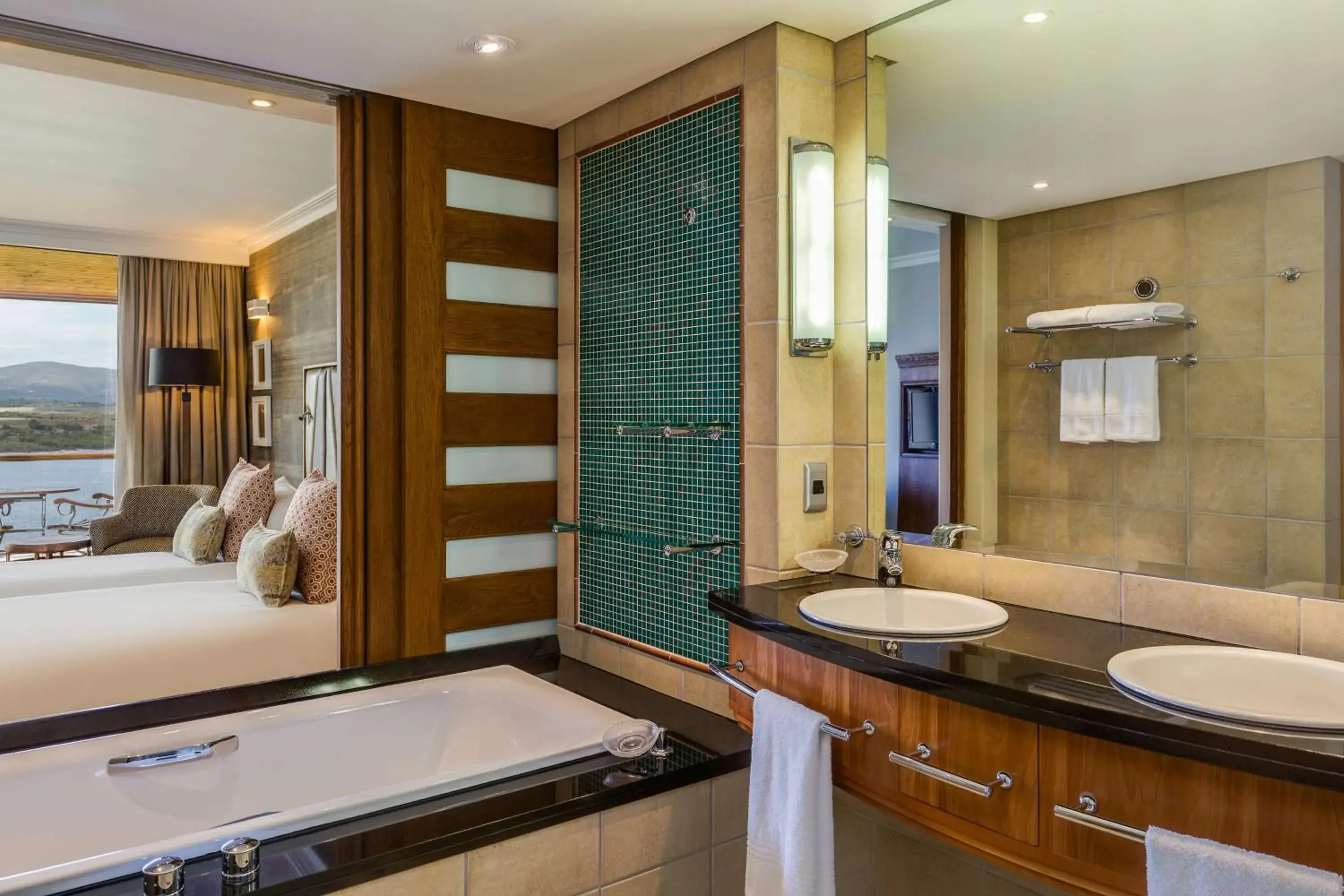 Bedroom, Bathroom in Arabella Hotel, Golf and Spa