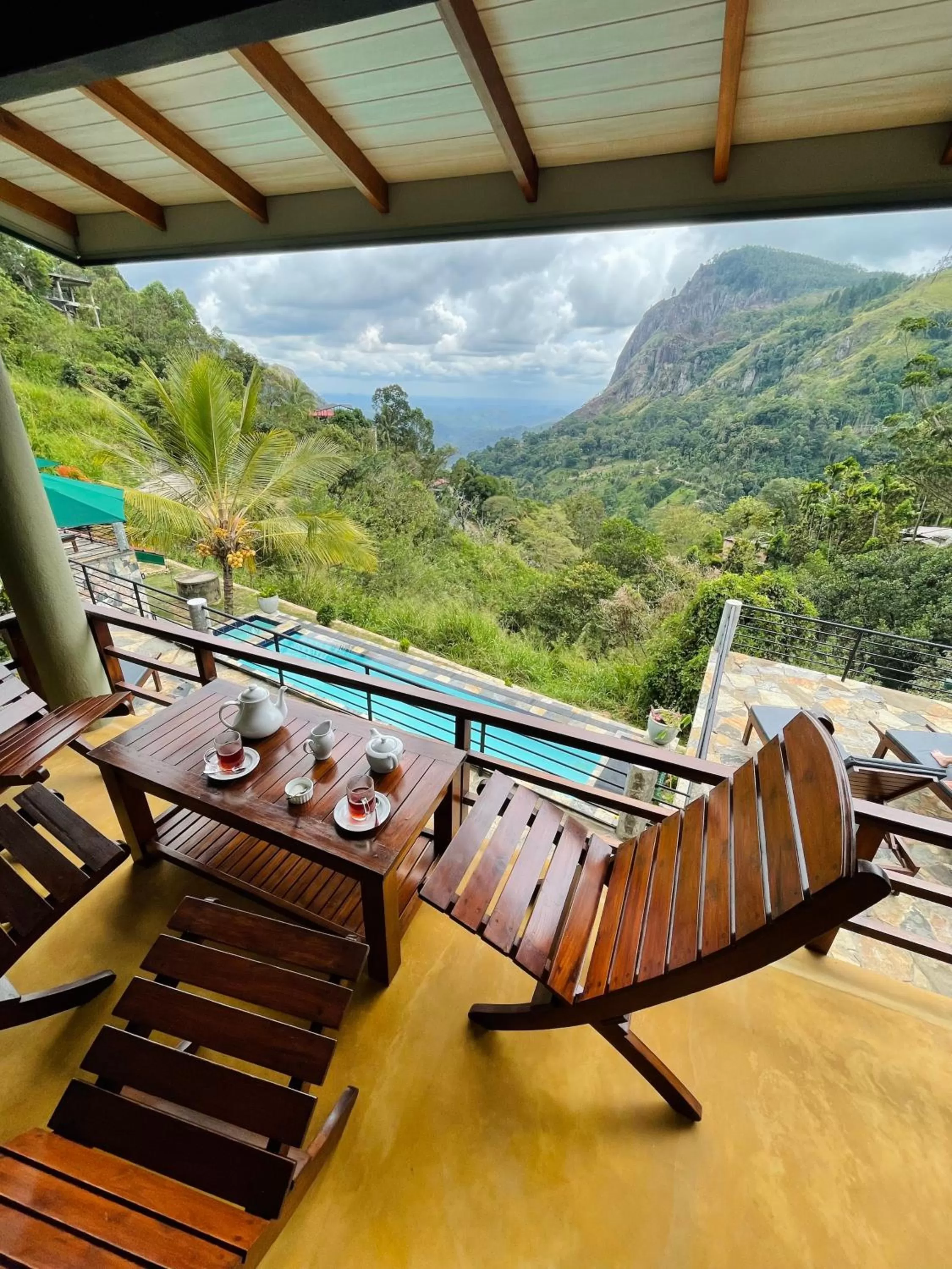Balcony/Terrace in Zion View Ella Green Retreat