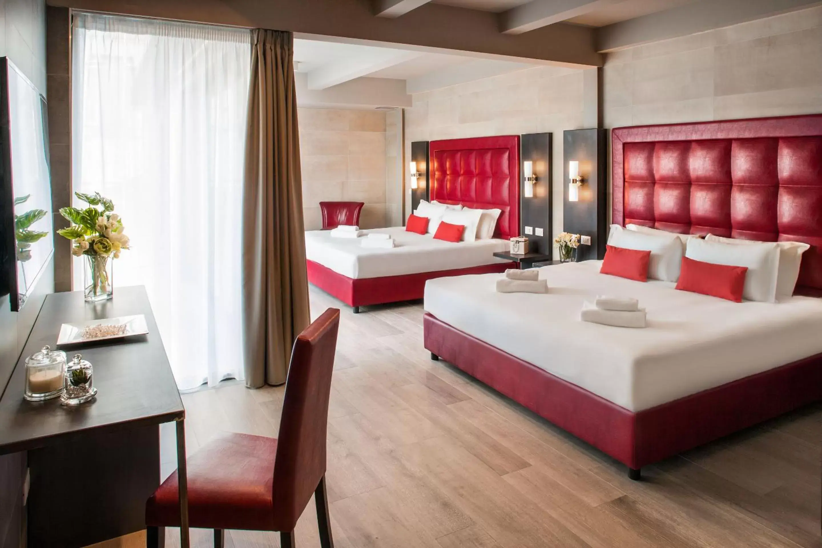 Bedroom, Bed in Spice Hotel Milano
