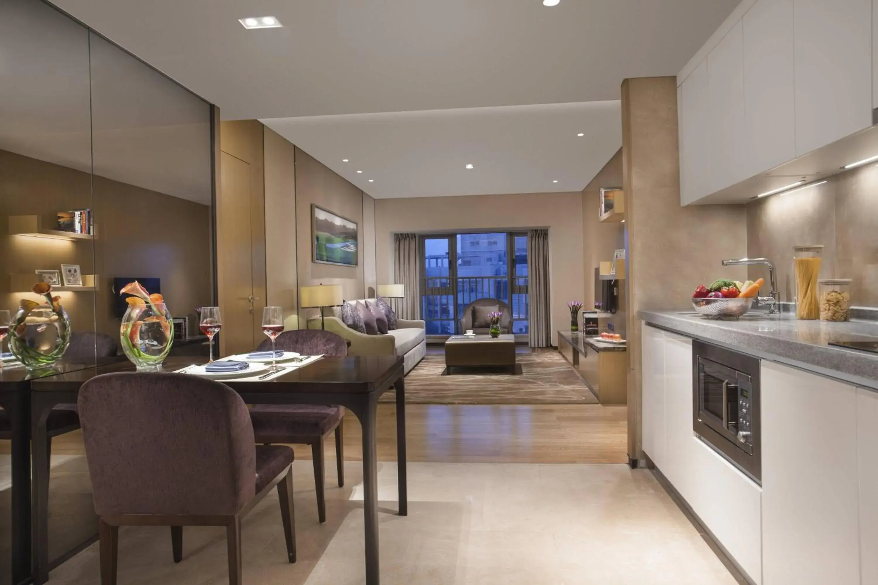 Dining area in Somerset Grandview Shenzhen Dining area in Somerset Grandview Shenzhen