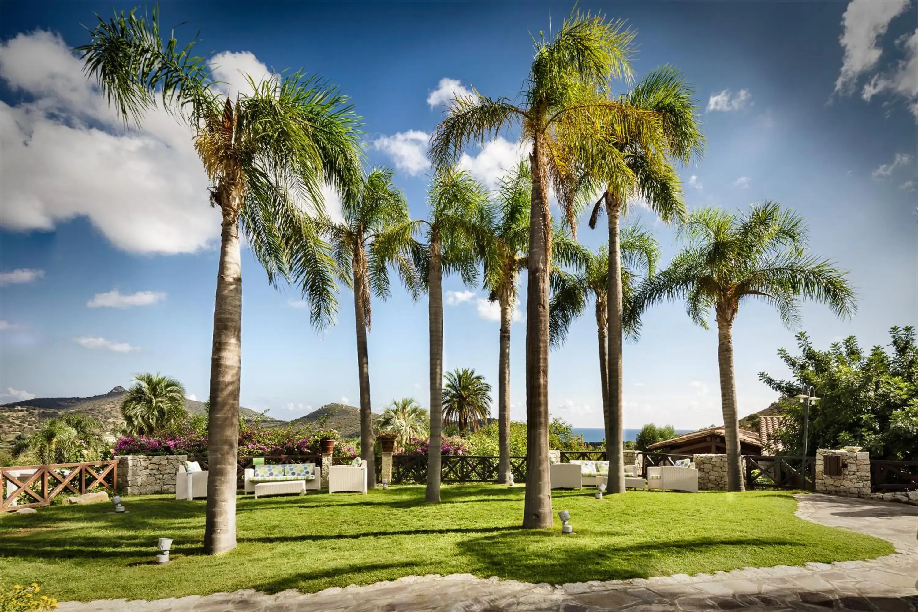 Garden in Cruccùris Resort