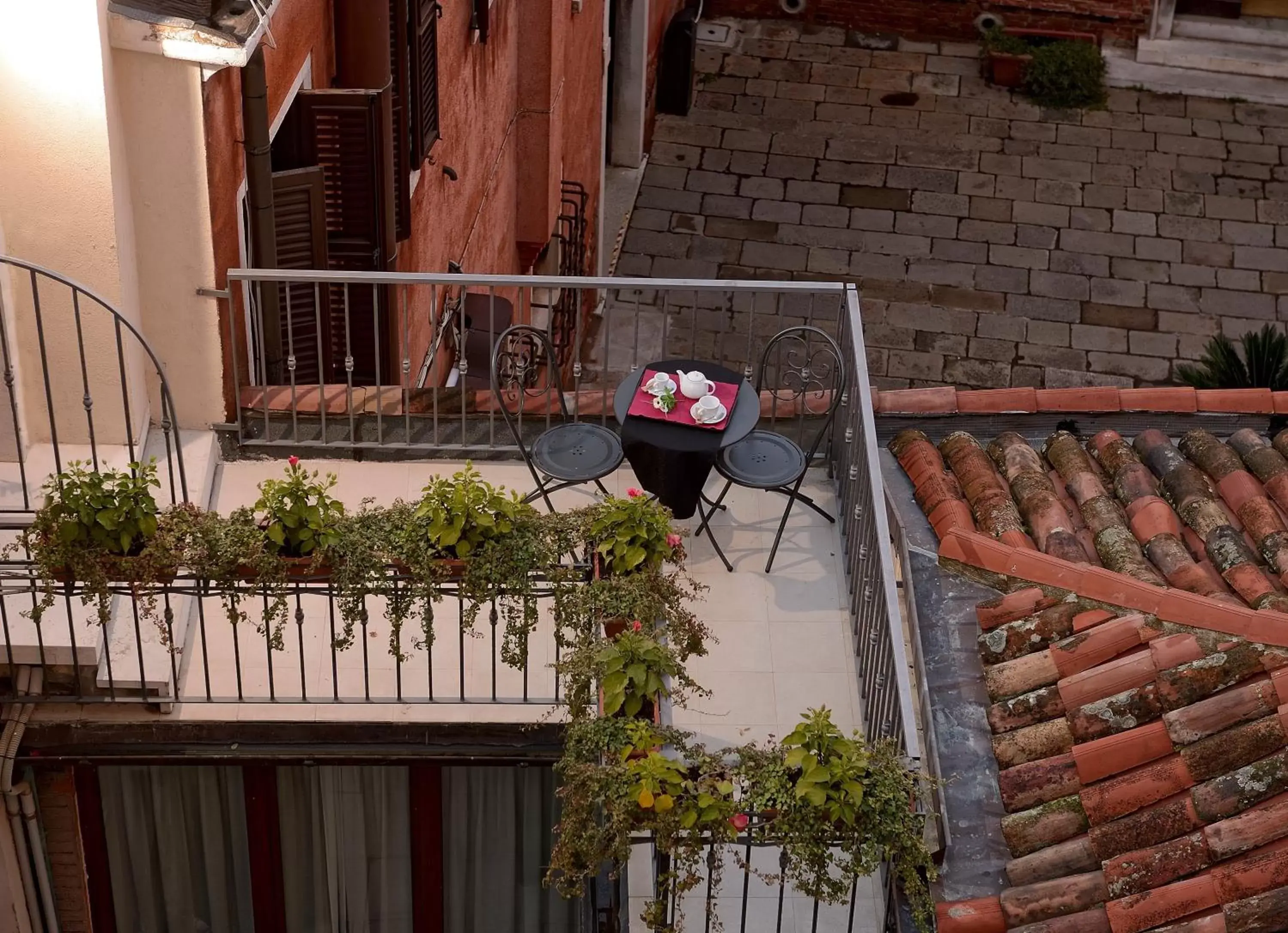 Balcony/Terrace in Hotel Paganelli