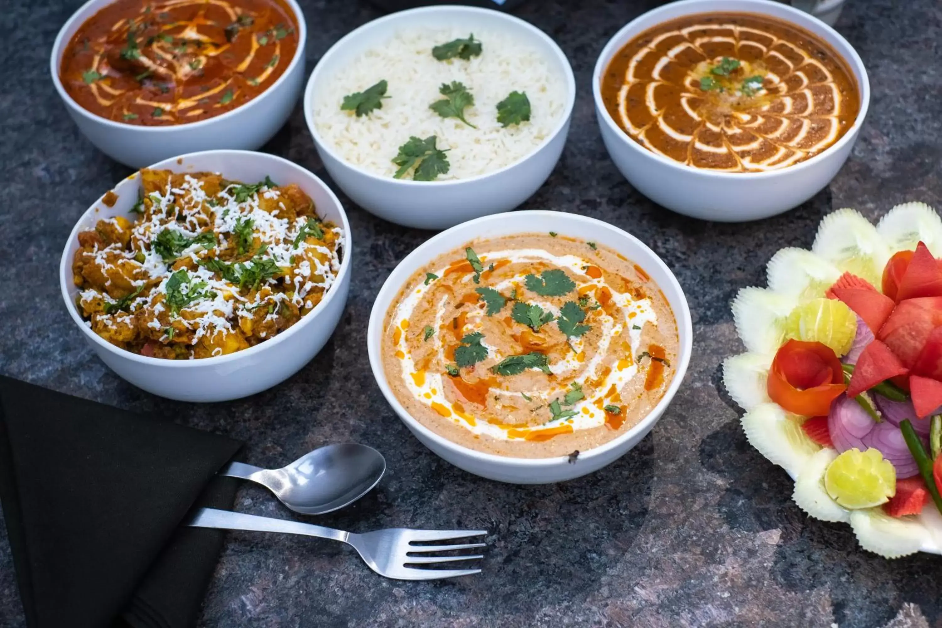 Food close-up in Bhikampur Lodge By Howard Food close-up in Bhikampur Lodge By Howard