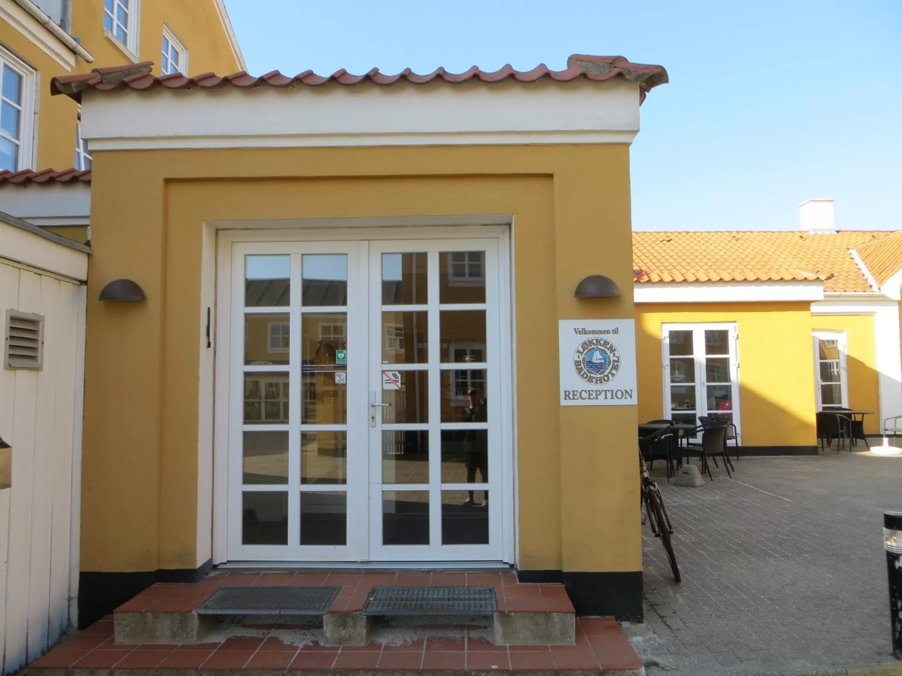 Facade/entrance in Løkken Badehotel Apartments