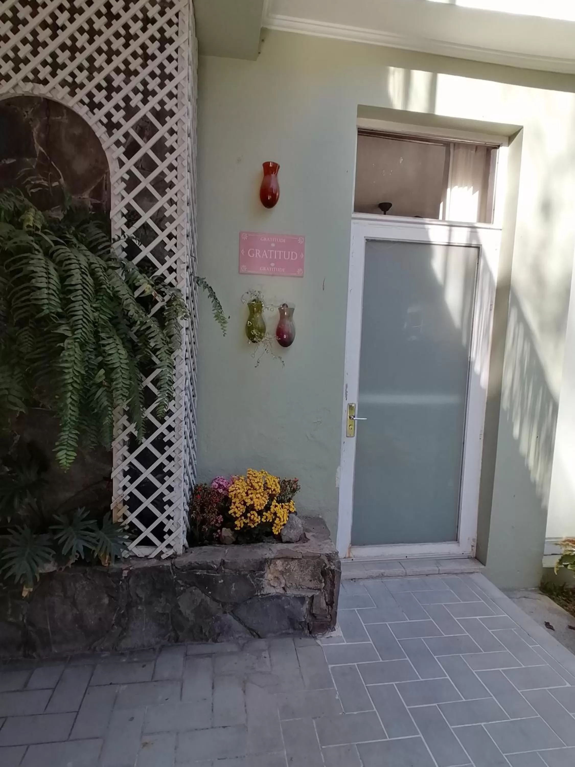 Facade/entrance in Casa de Luz