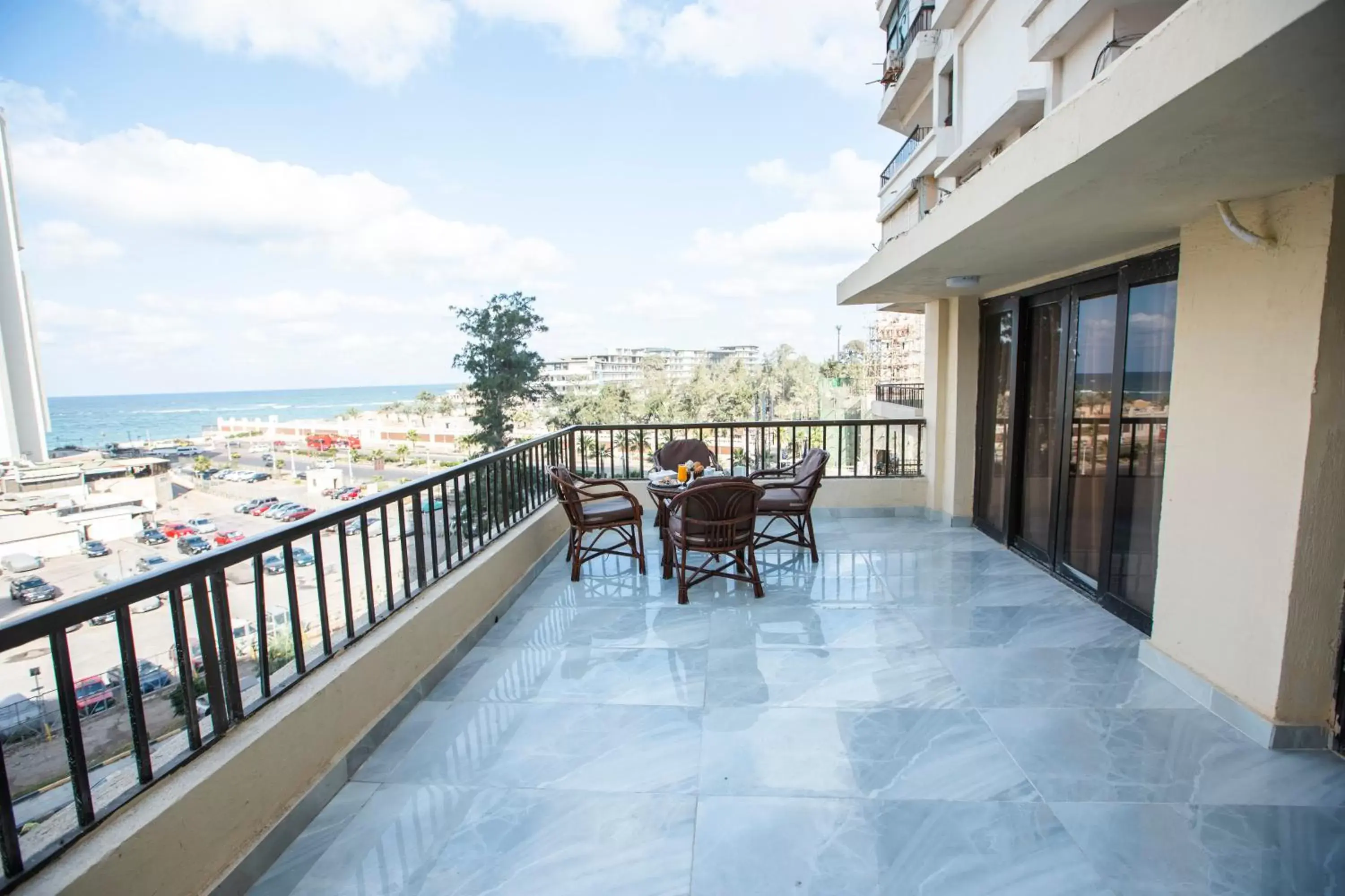 Balcony/Terrace in AIFU Hotel El Montazah Alexandria