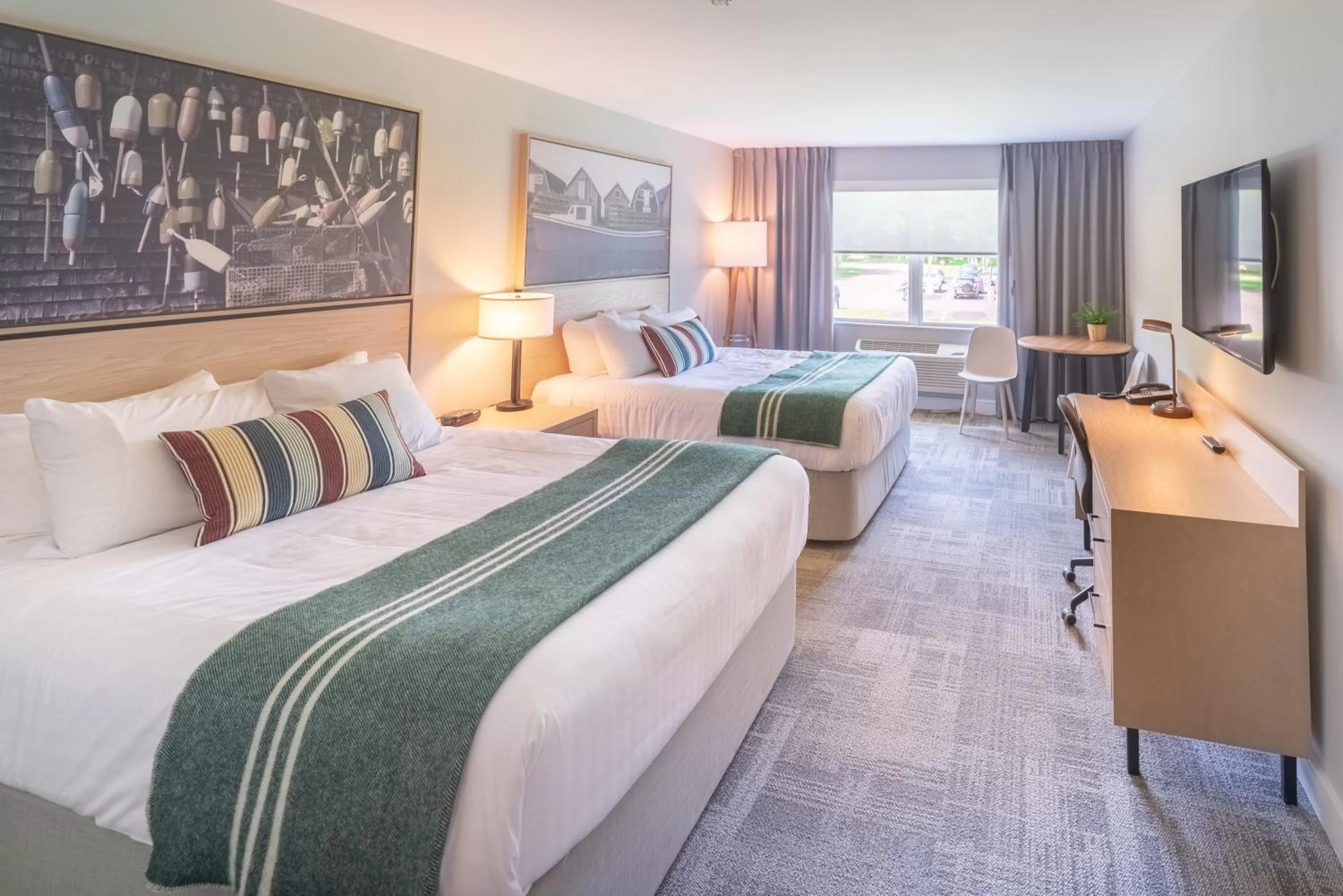 Bed in Mill River Resort