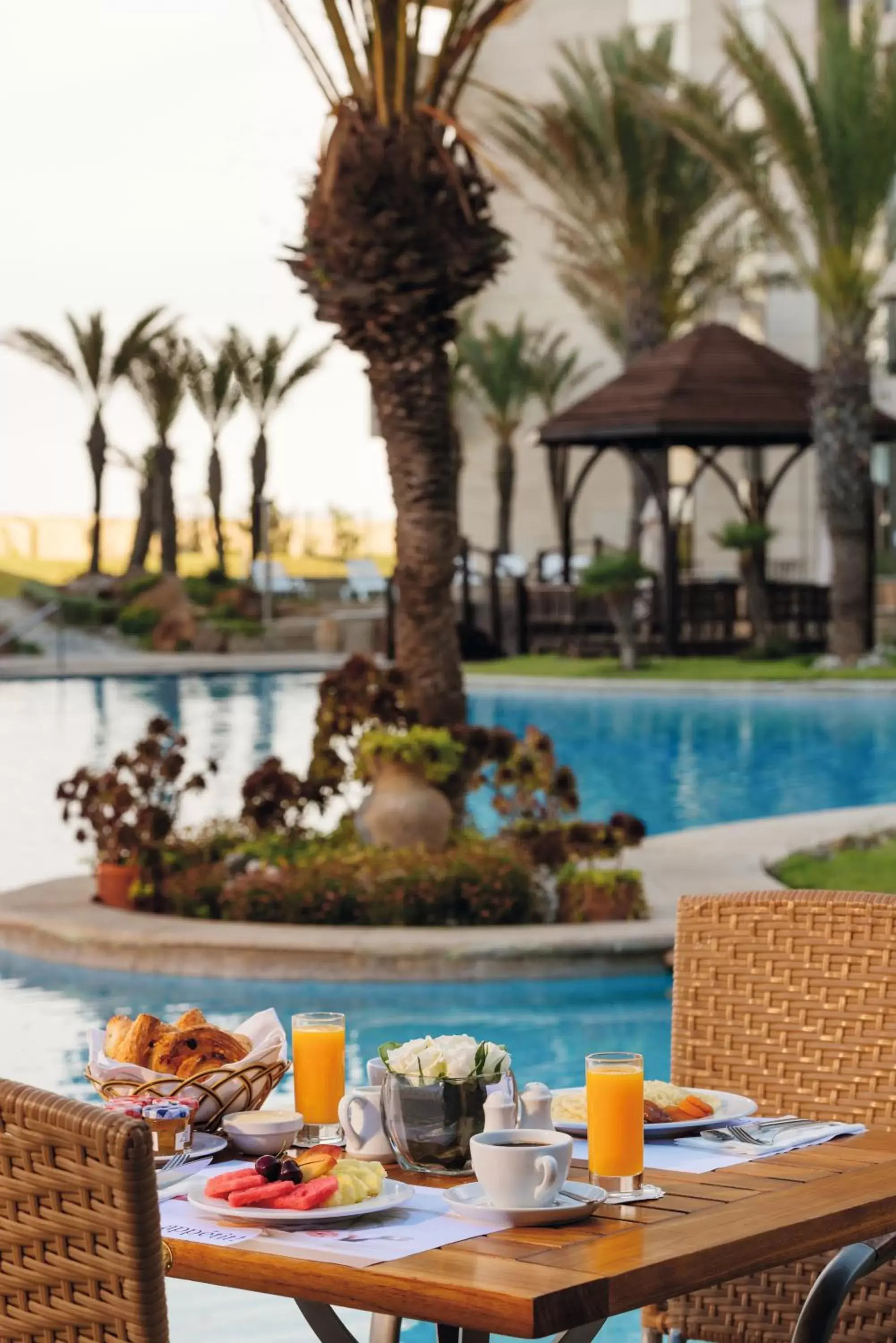 Breakfast, Swimming Pool in Mövenpick Hotel & Casino Malabata Tanger