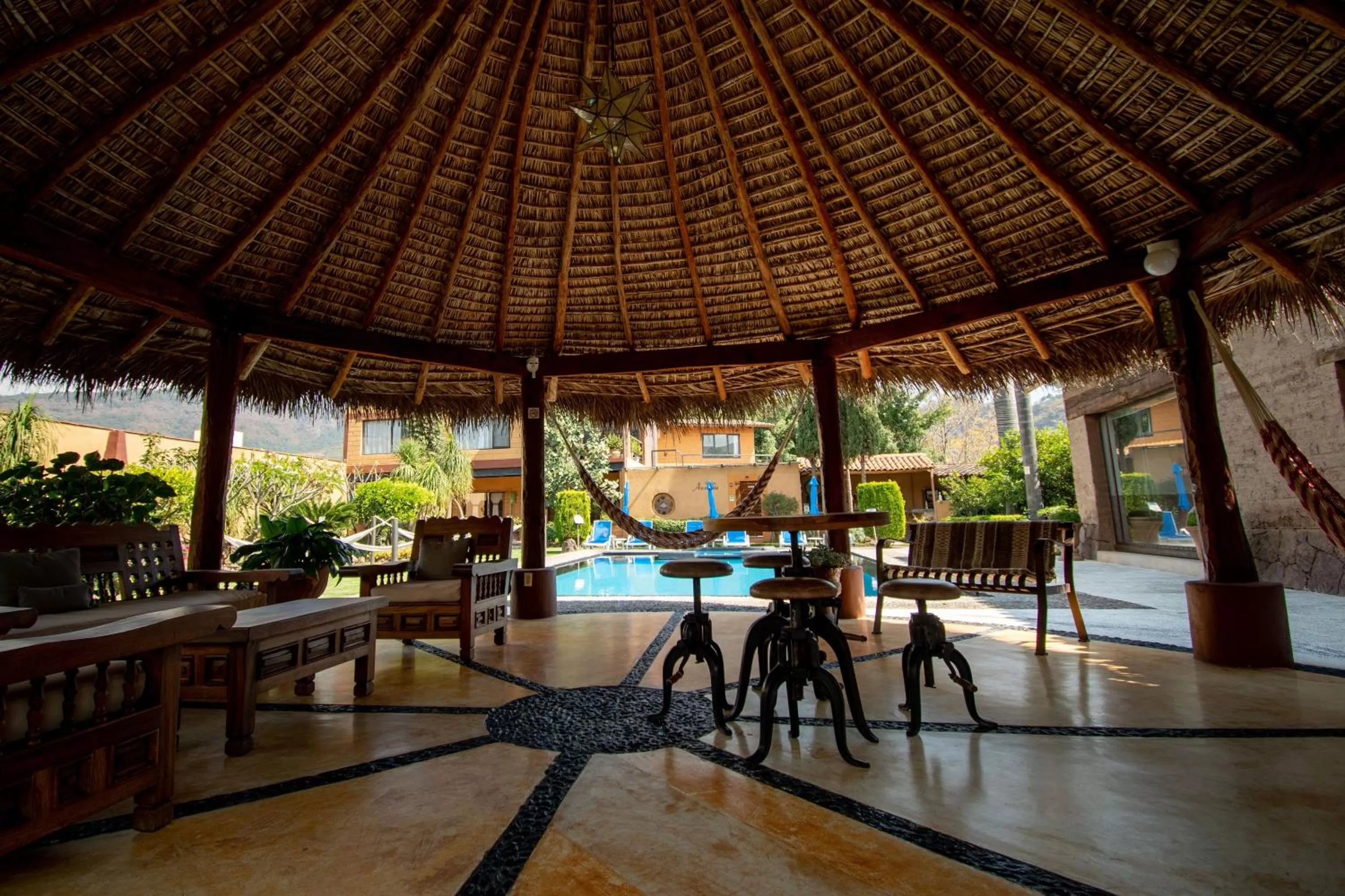 Pool view in Quinta Ascensión Hotel Boutique Only Adults