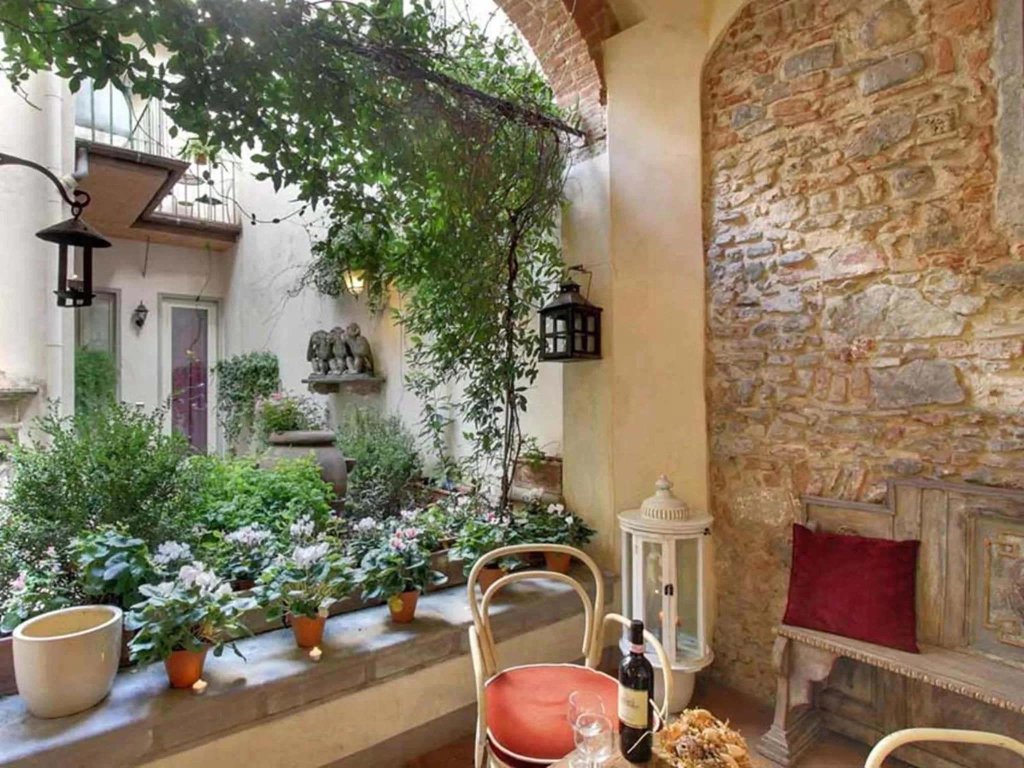 Patio in B&B Mr. My Resort