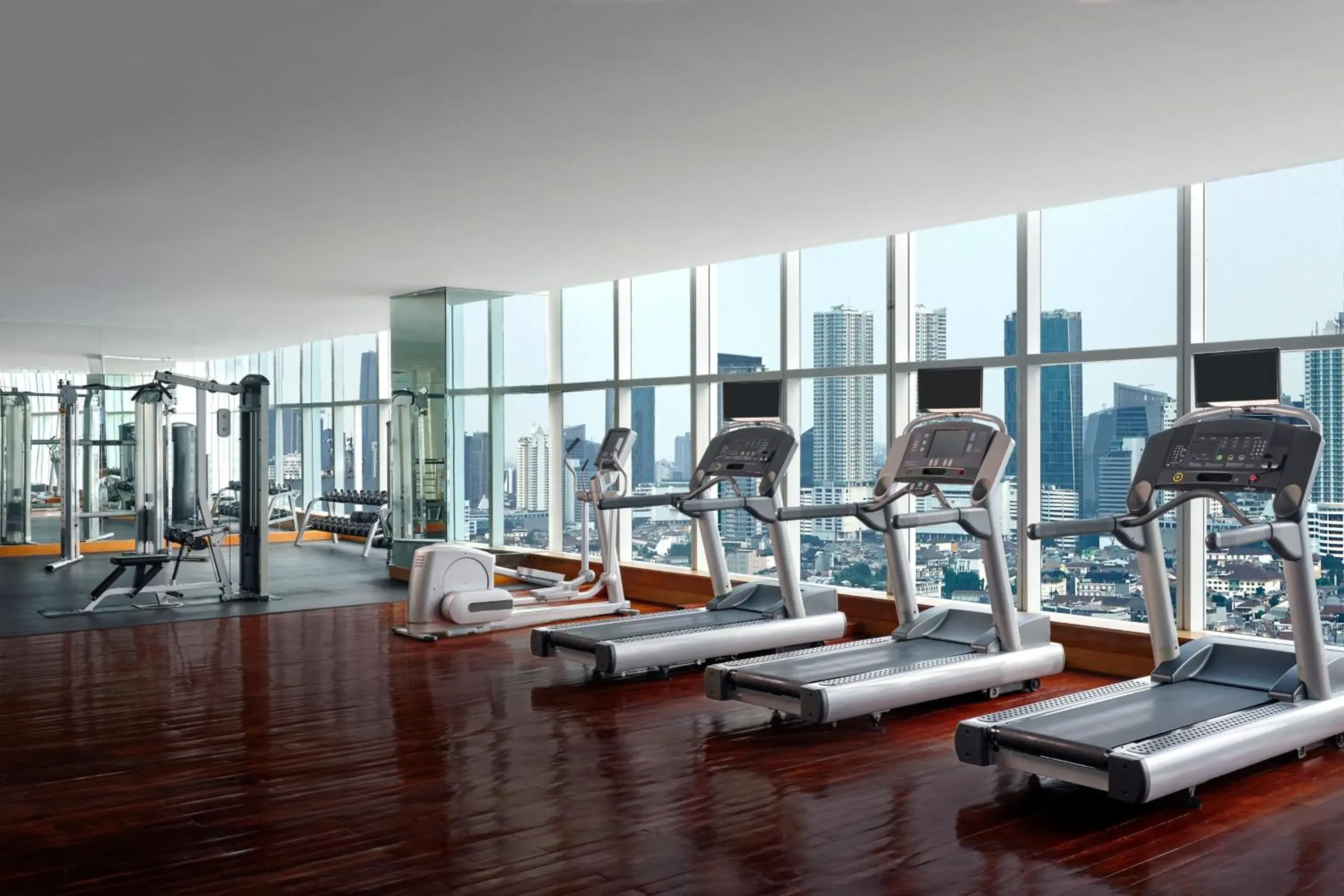 Fitness centre/facilities, Fitness Center/Facilities in The Mayflower, Jakarta-Marriott Executive Apartments