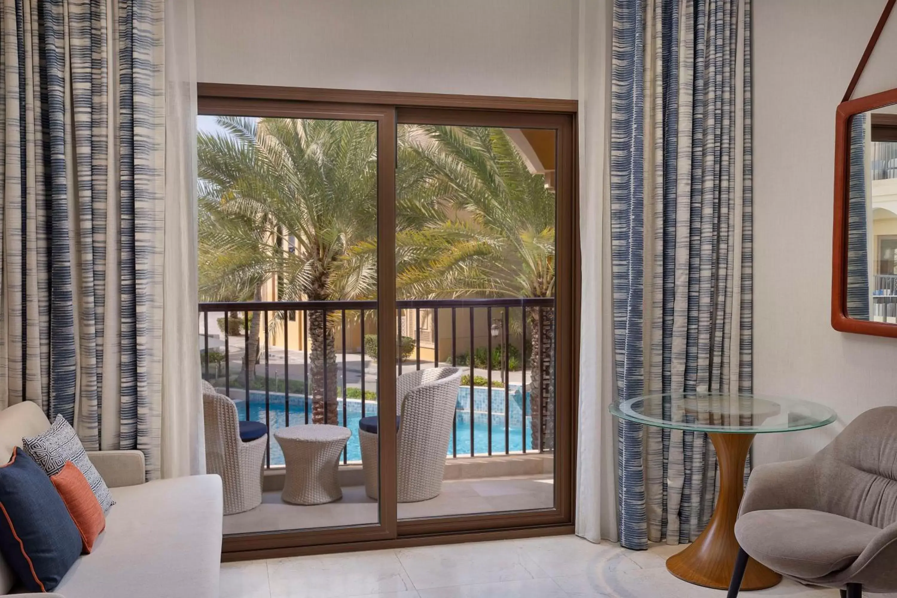 View (from property/room), Pool View in DoubleTree by Hilton Resort & Spa Marjan Island