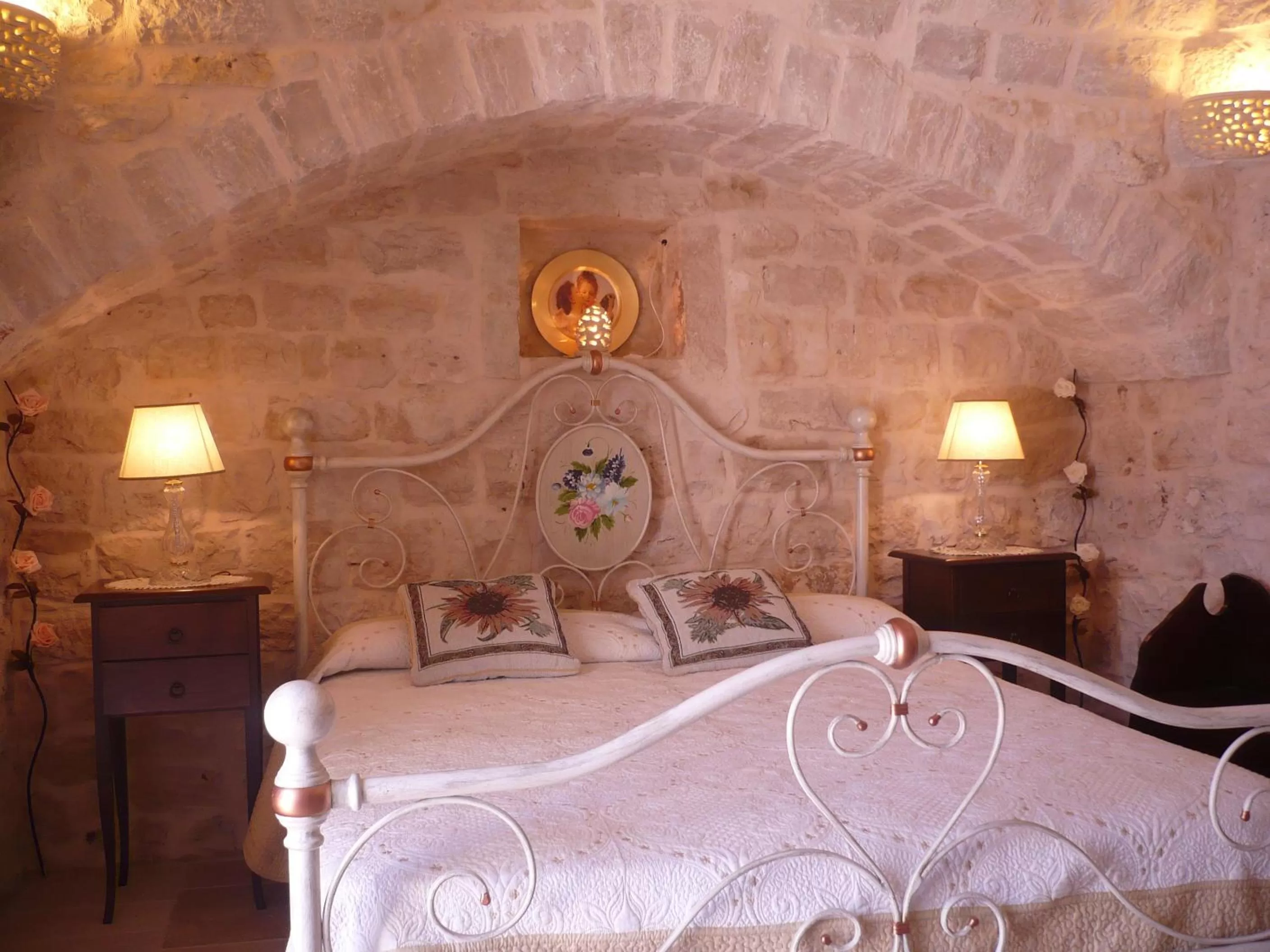 Bed in L'Isola Felice e Trulli Sotto Le Stelle