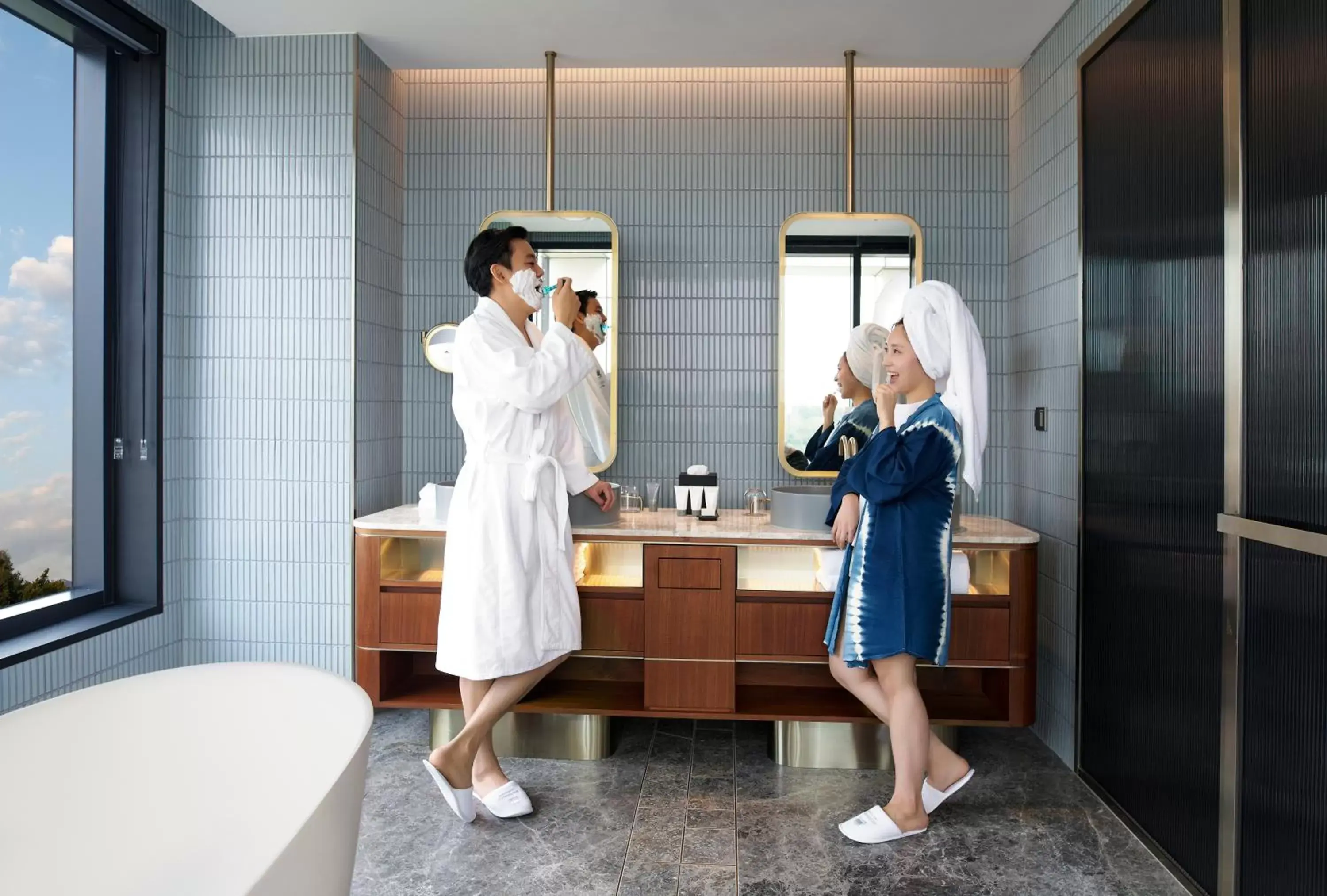 Bathroom in Mondrian Seoul Itaewon
