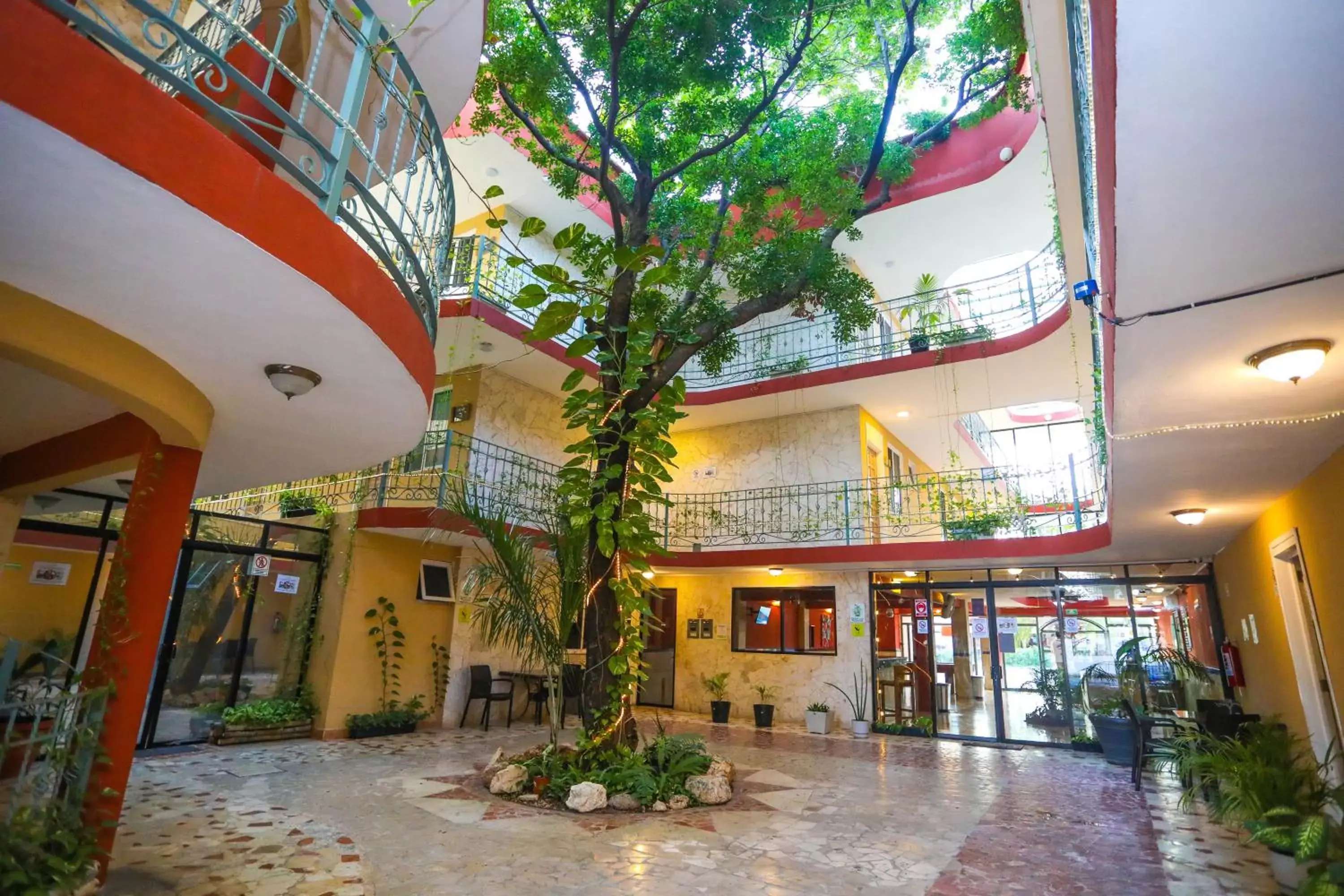 Property Building in Hotel Santa Maria