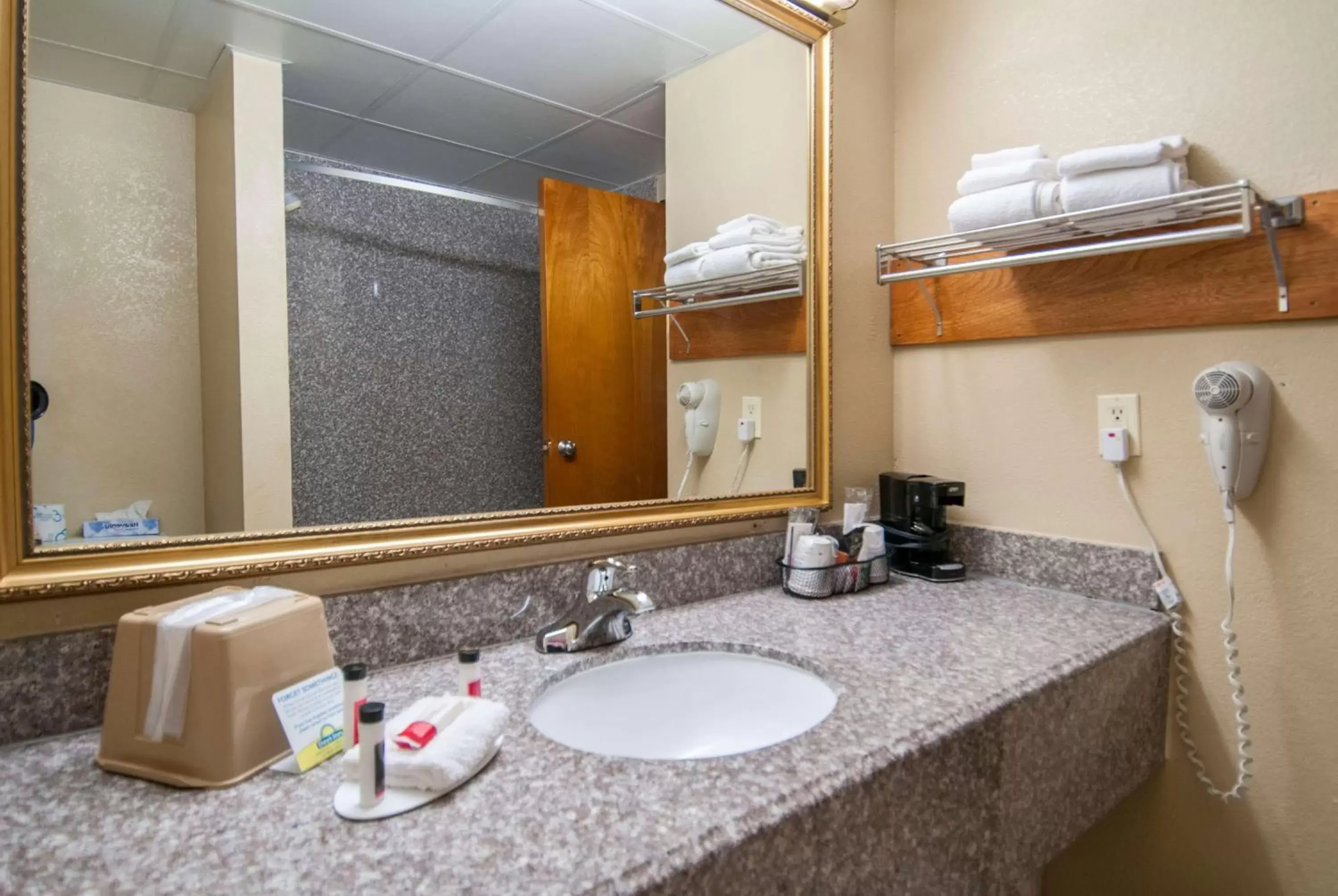 Bathroom in Days Inn by Wyndham Pauls Valley