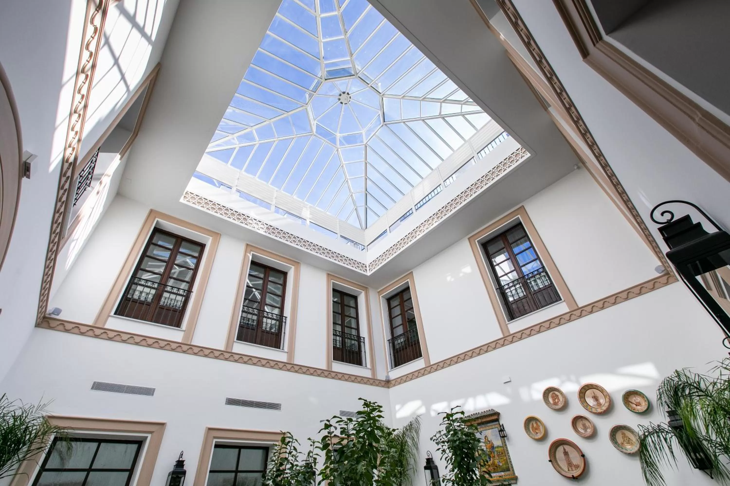 Patio in Hotel Casa Palacio Don Ramón