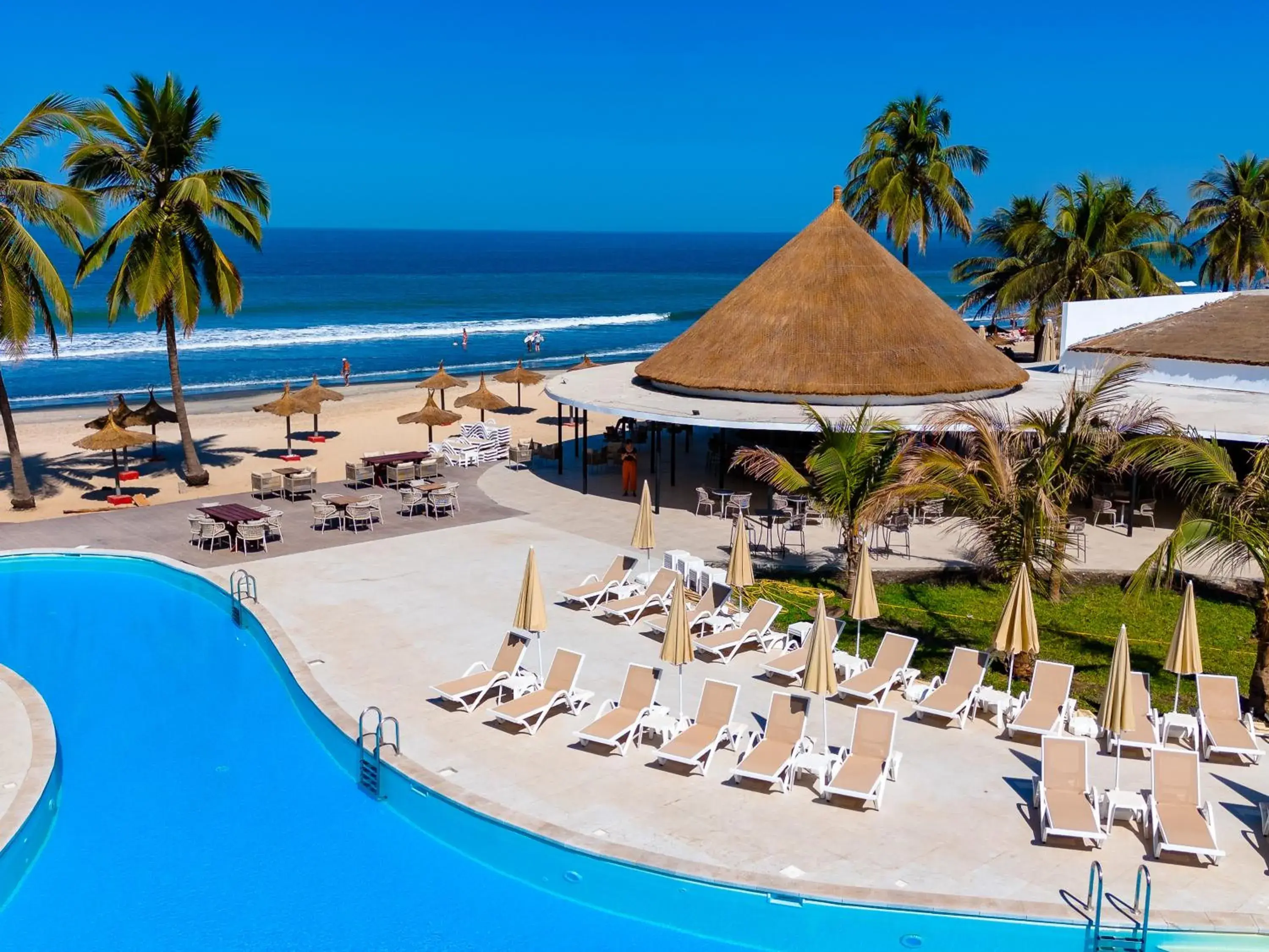 Swimming pool, Pool View in KOMBO BEACH HOTEL