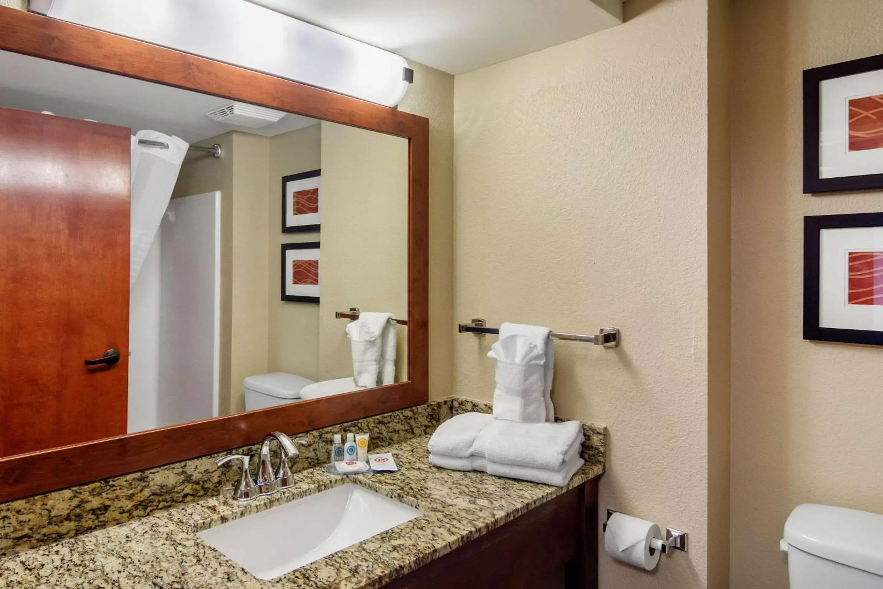 Photo of the whole room, Bathroom in Comfort Inn & Suites LaGrange