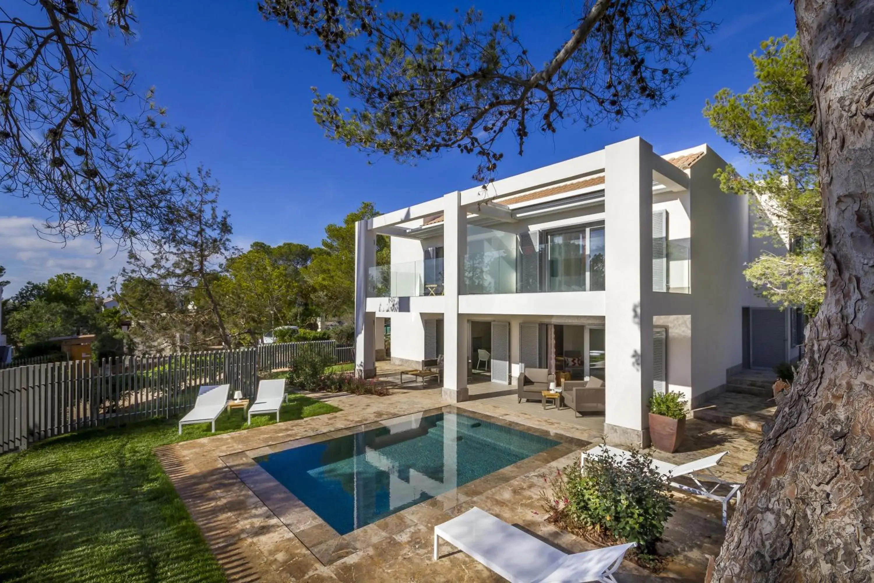 Swimming pool, Property Building in 7Pines Resort Ibiza