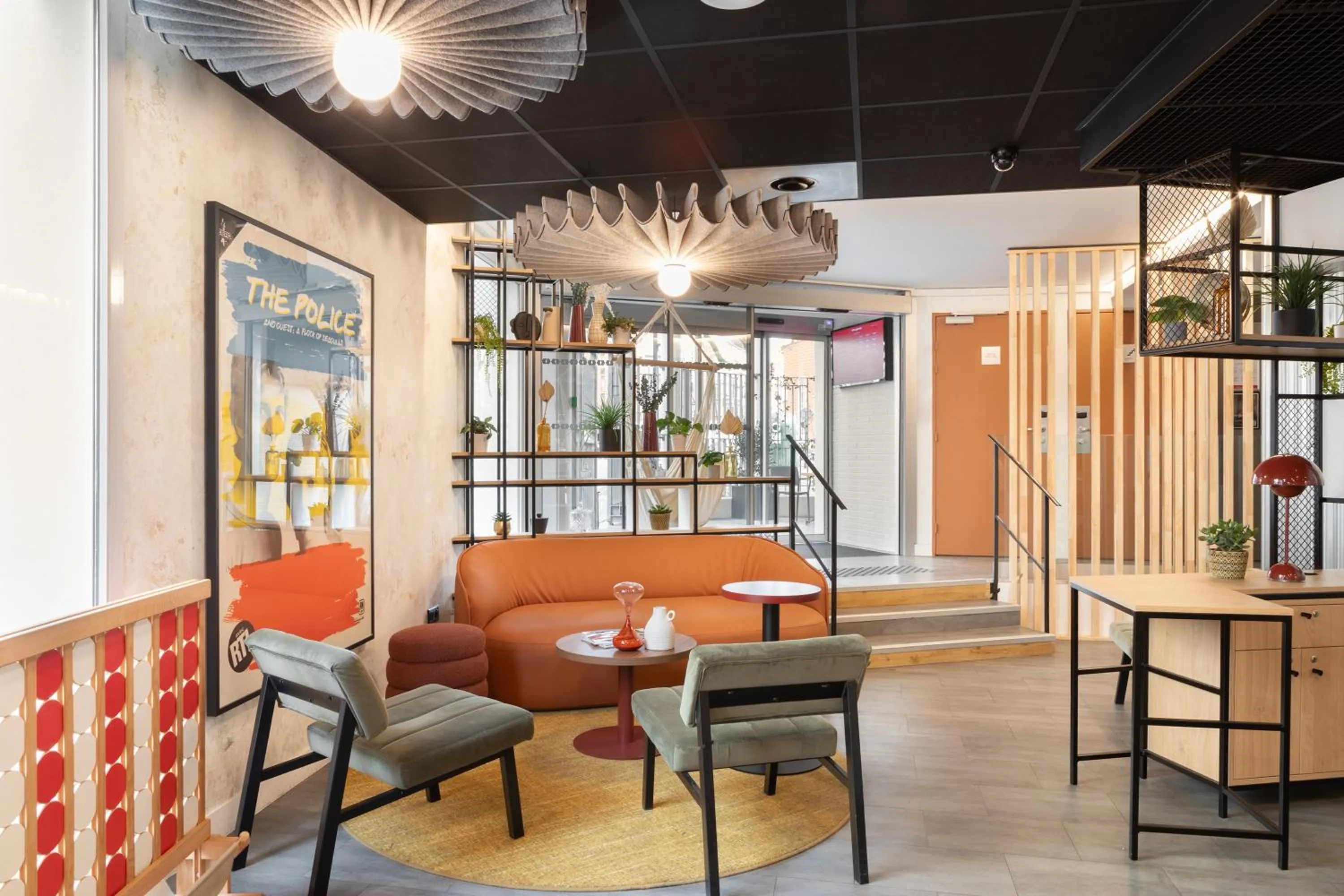 Lobby or reception in ibis Paris Nation Davout