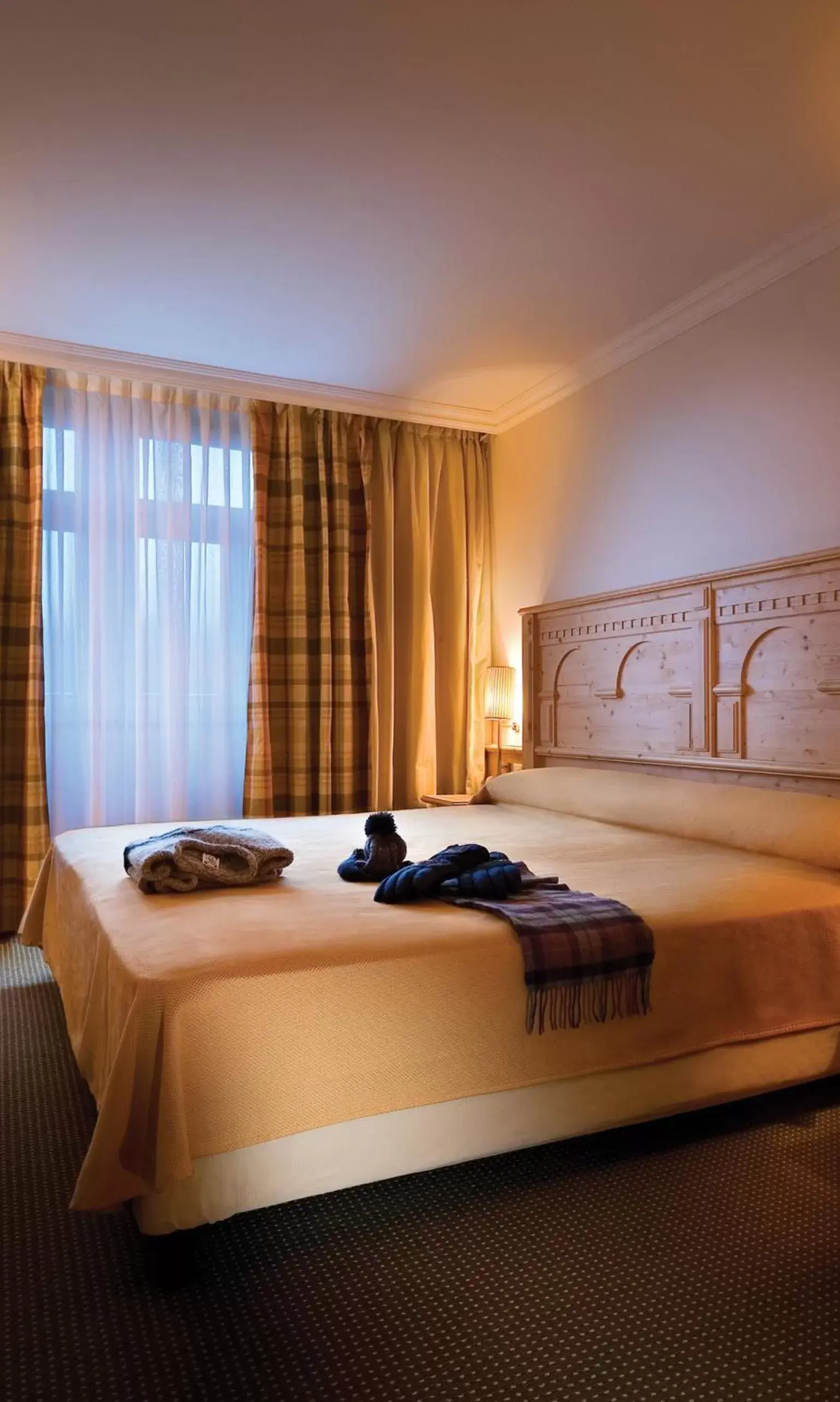 Bed, Room Photo in Schloss Hotel & Spa Pontresina