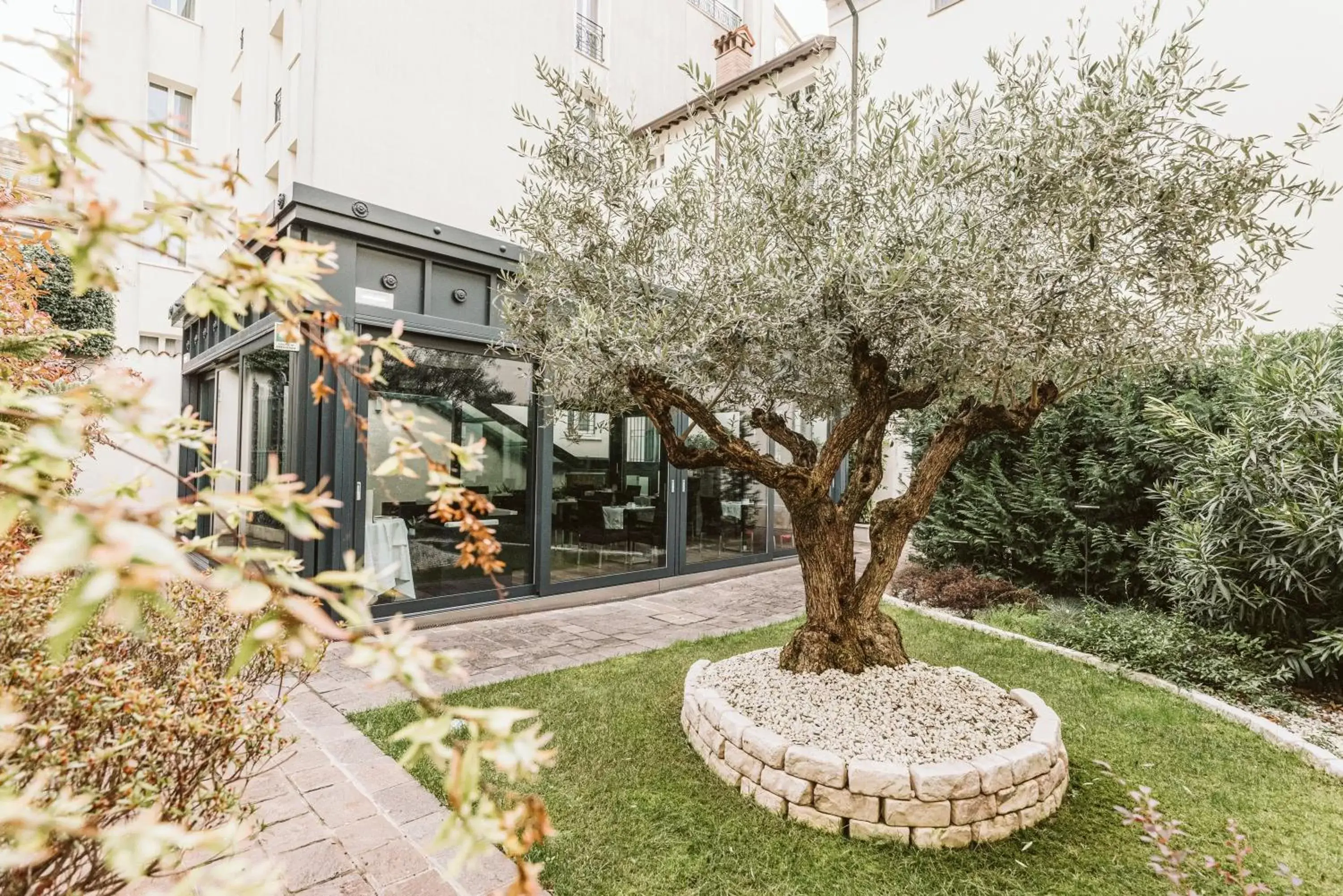 Garden in Palazzo Bezzi Hotel