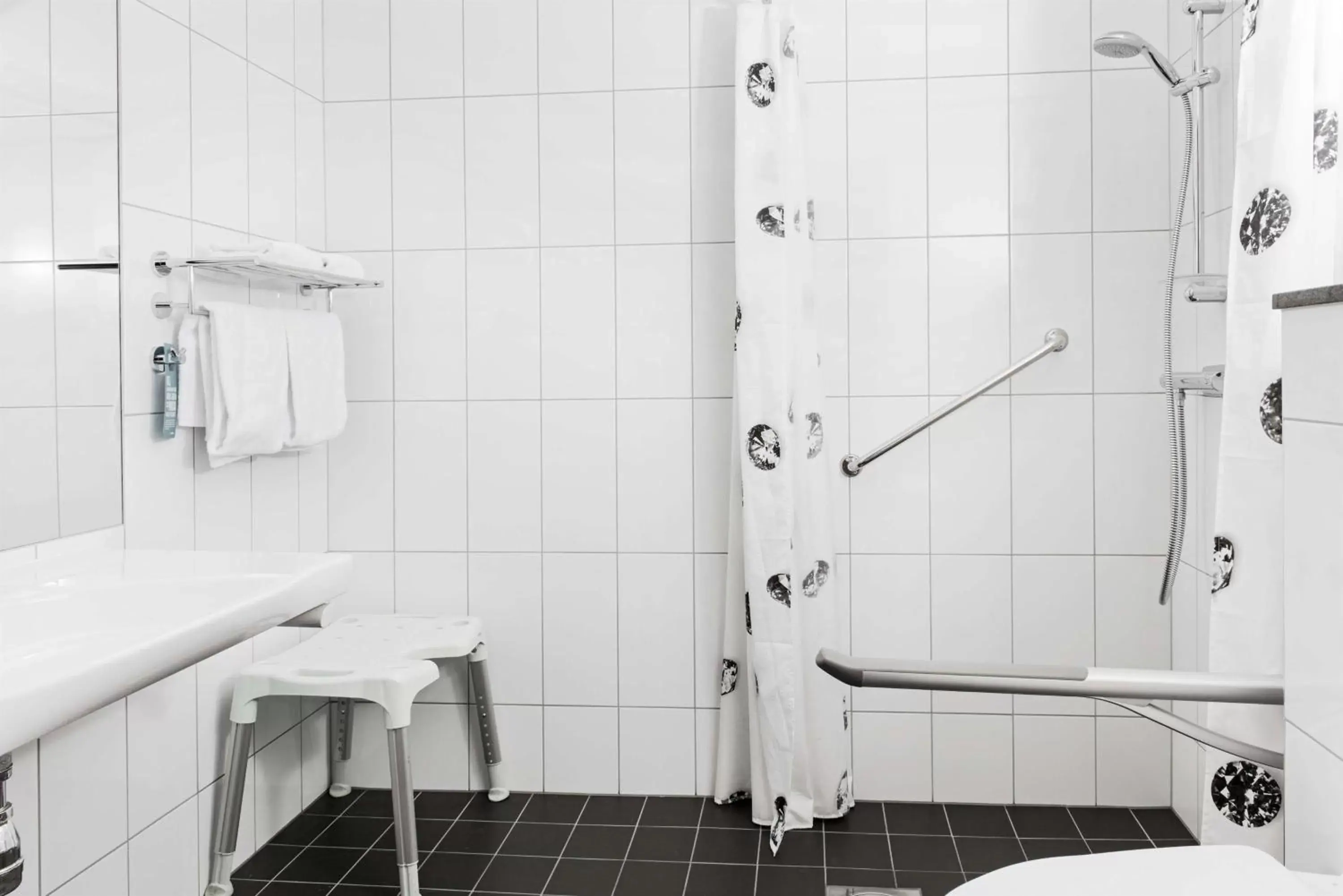 Bathroom in Scandic Norrköping Nord