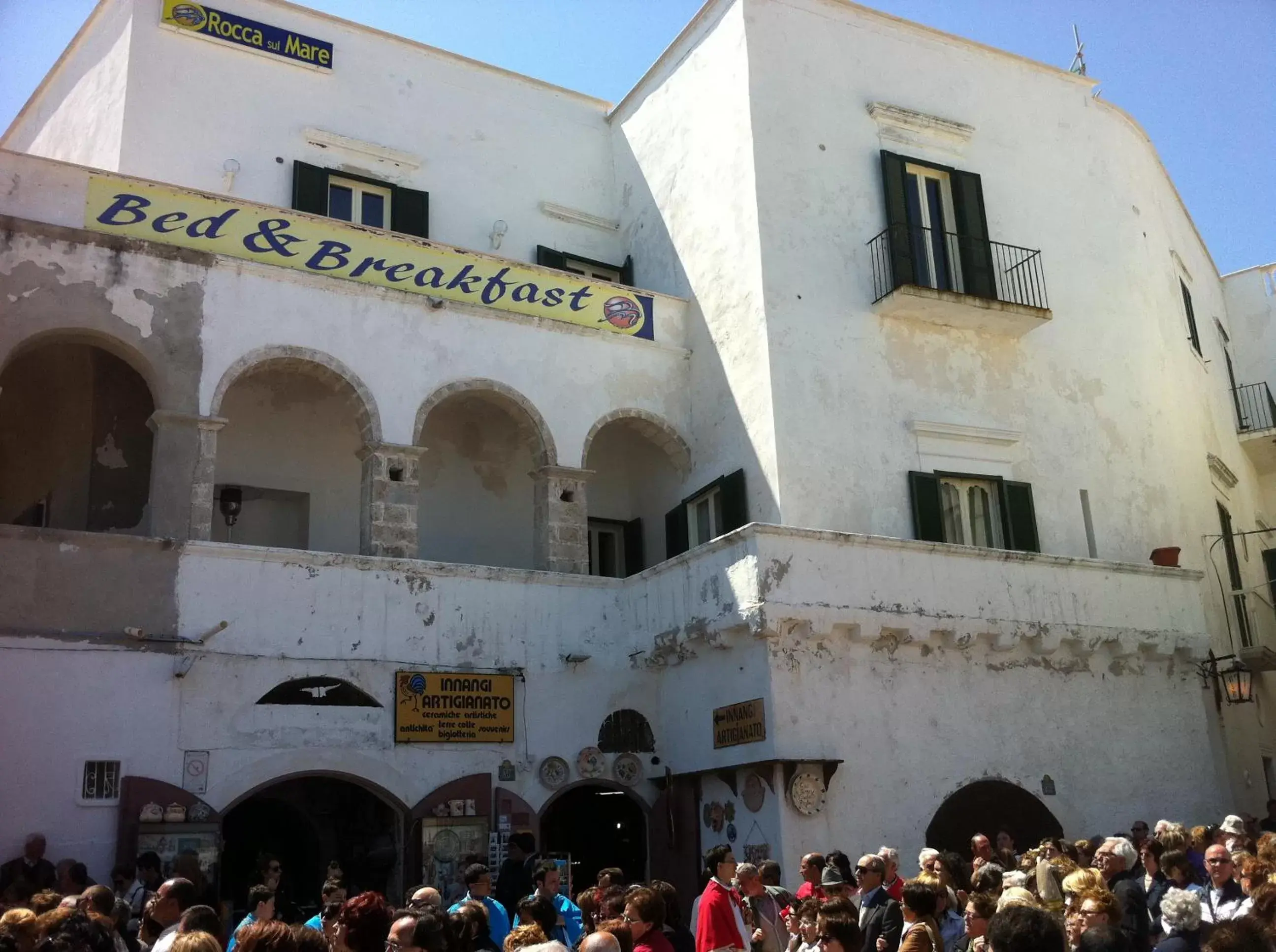 Property Building in Rocca Sul Mare Hotel