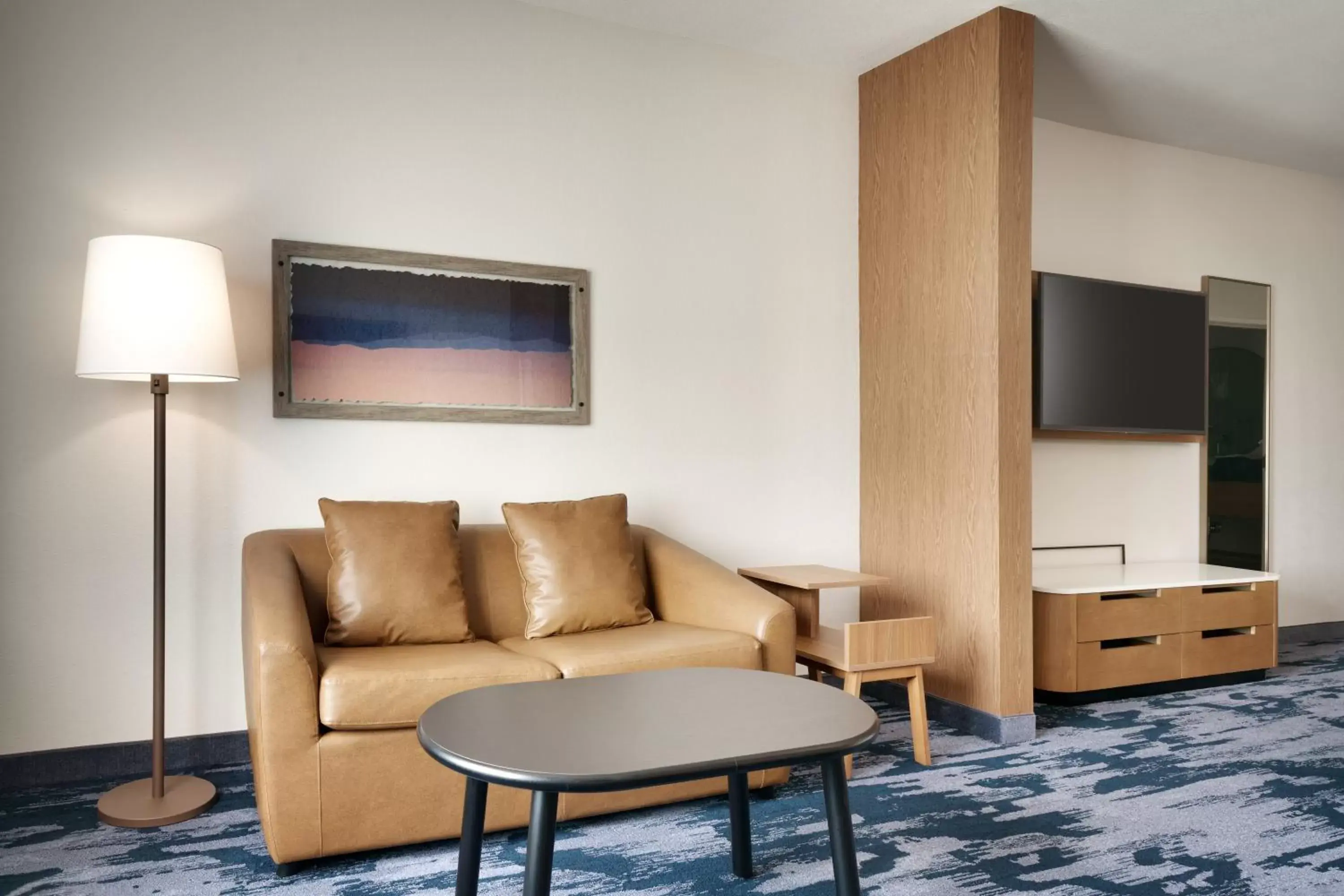 Living room, Seating Area in Fairfield Inn & Suites by Marriott Houston League City