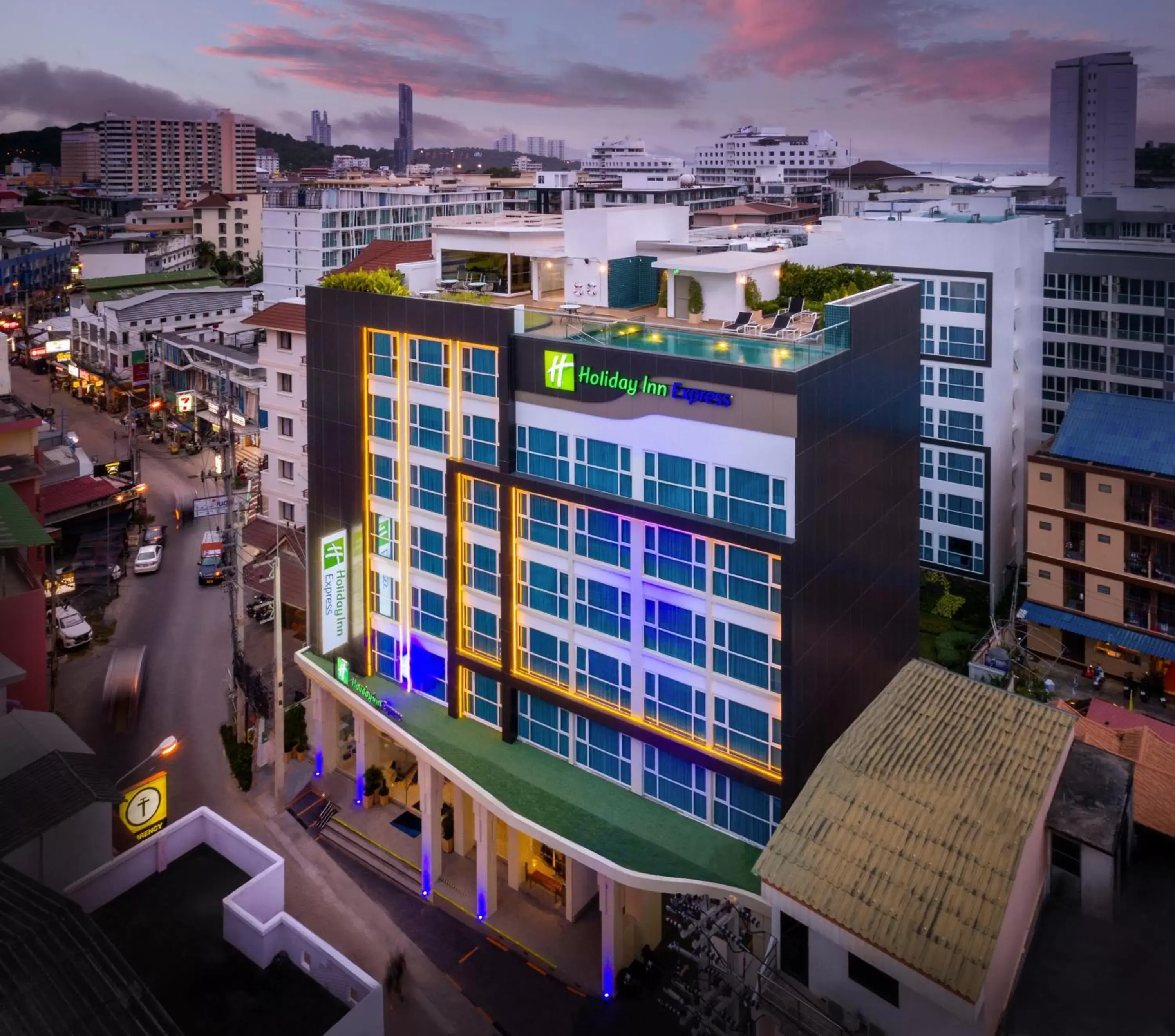 Property building in Holiday Inn Express Pattaya Central, an IHG Hotel
