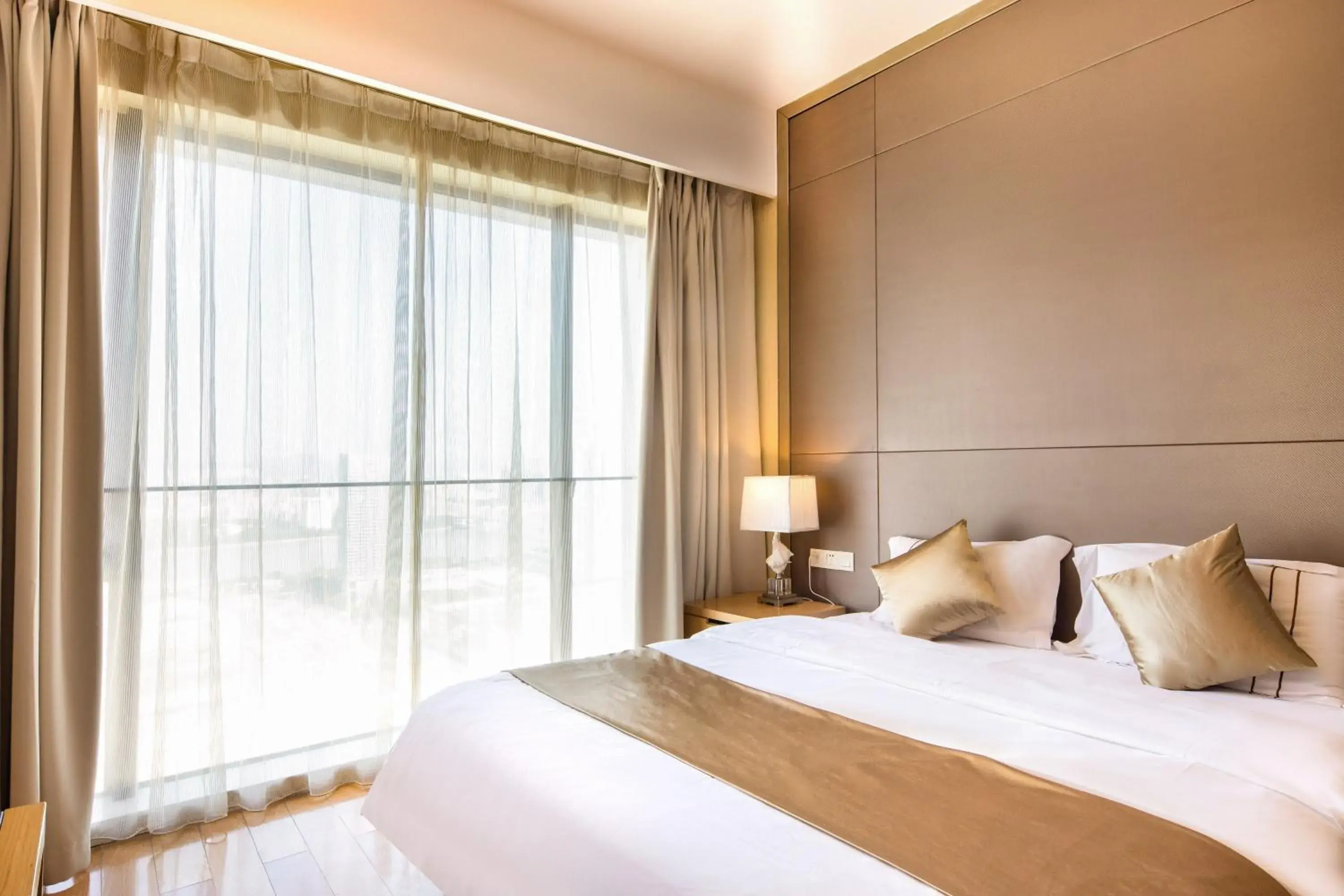 Bed in Guangzhou Xing Yi International Apartment - Poly World Branch Bed in Guangzhou Xing Yi International Apartment - Poly World Branch