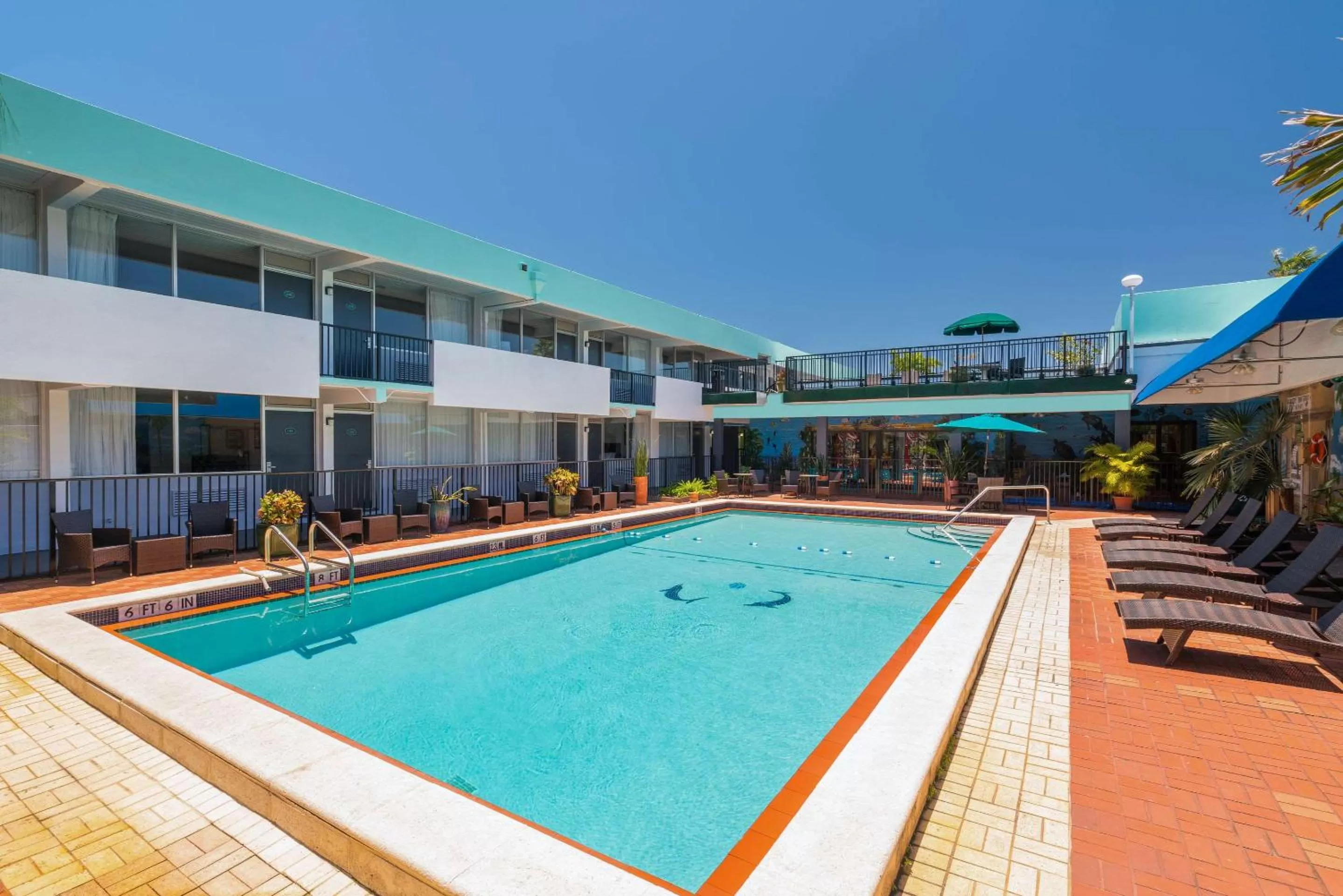 On site in Quality Inn Miami South