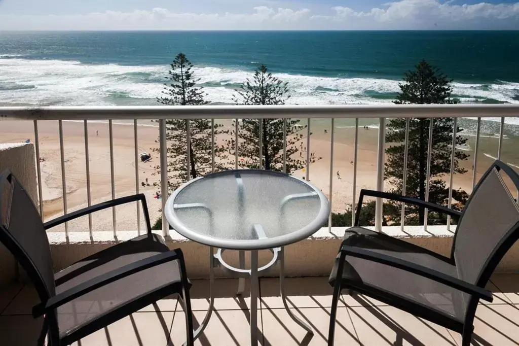 View (from property/room), Balcony/Terrace in Coolum Caprice