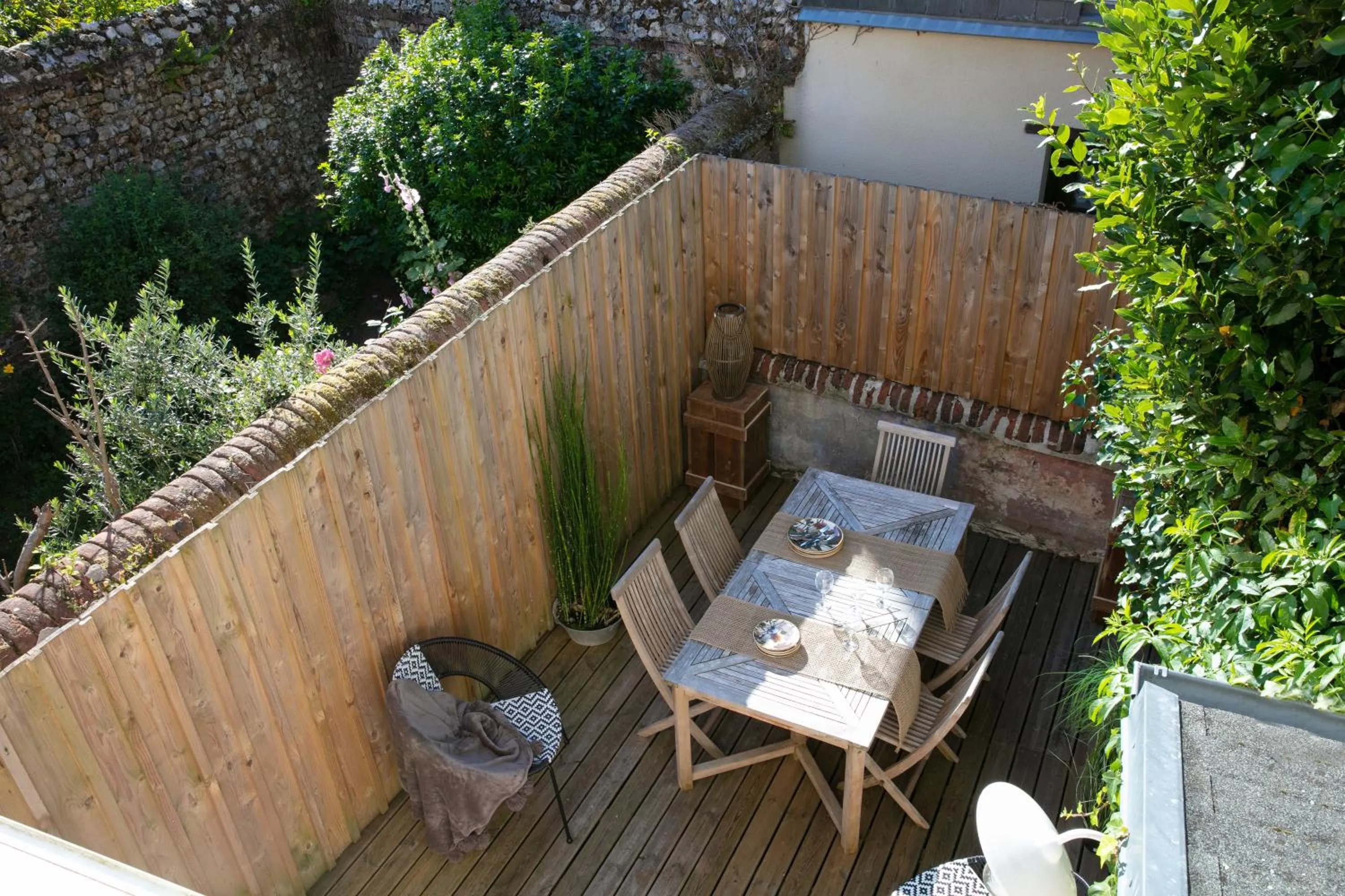 Balcony/Terrace in Hotel Le Dauphin
