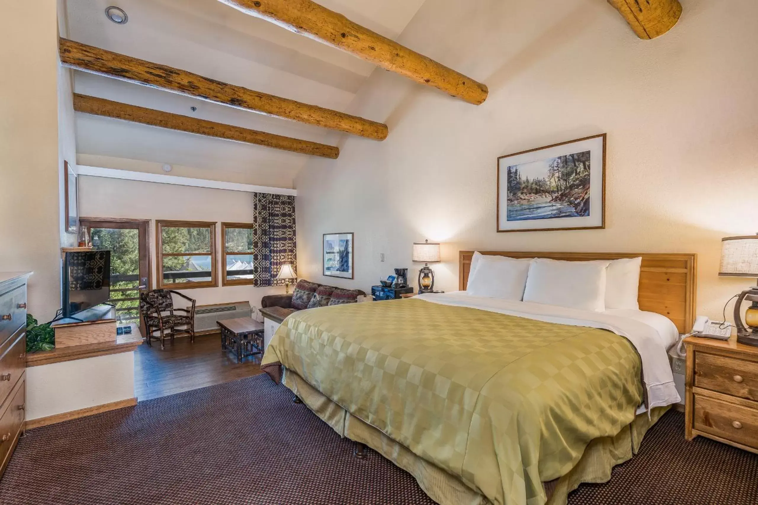 Bed in The Pines Resort & Conference Center Bed in The Pines Resort & Conference Center