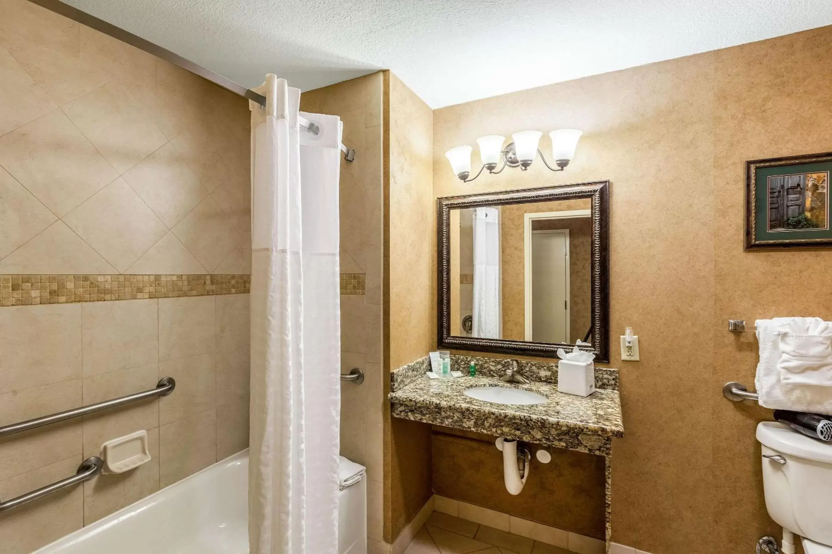 Bathroom in Comfort Suites Alamo Riverwalk