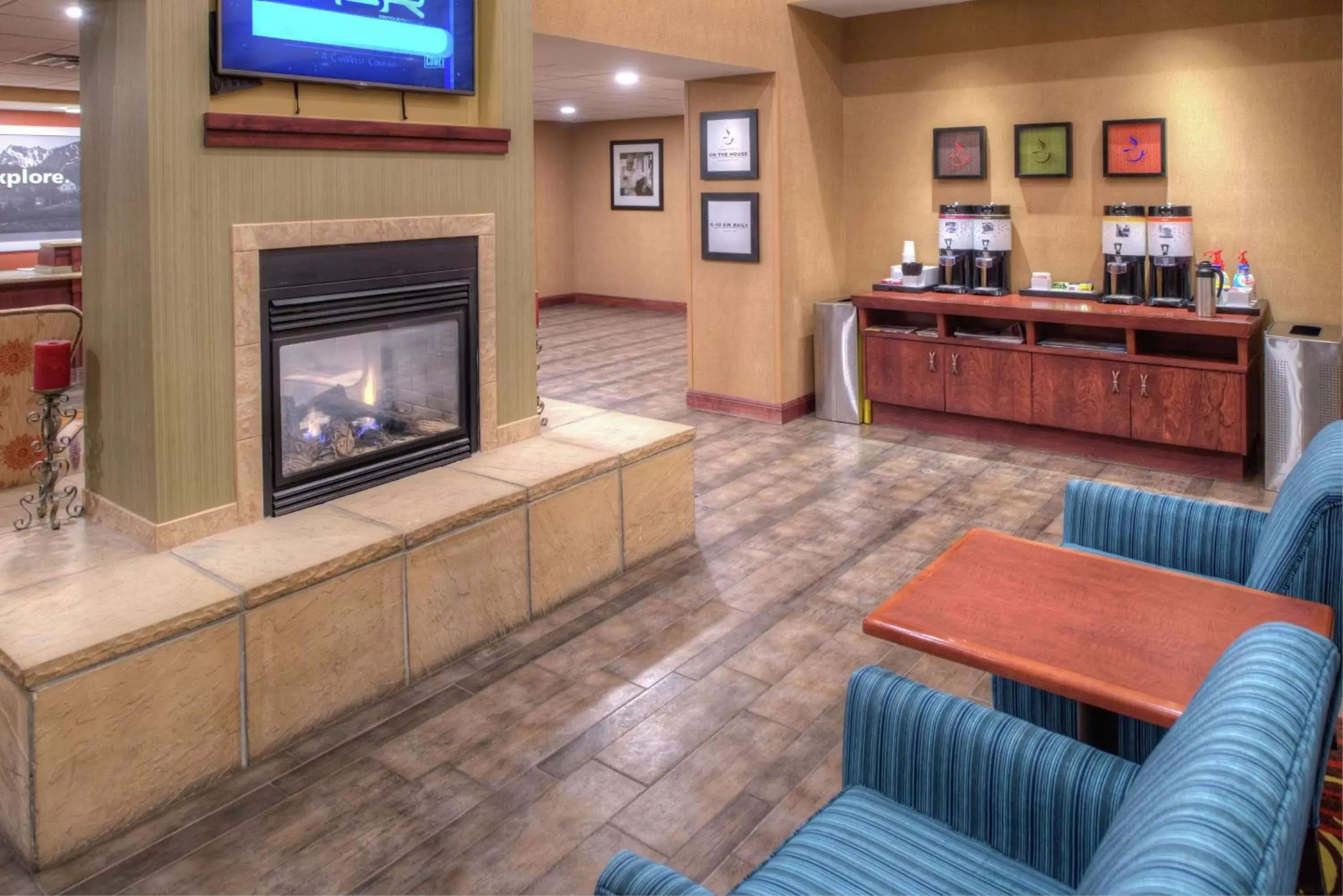 Lobby or reception in Hampton Inn & Suites Rifle