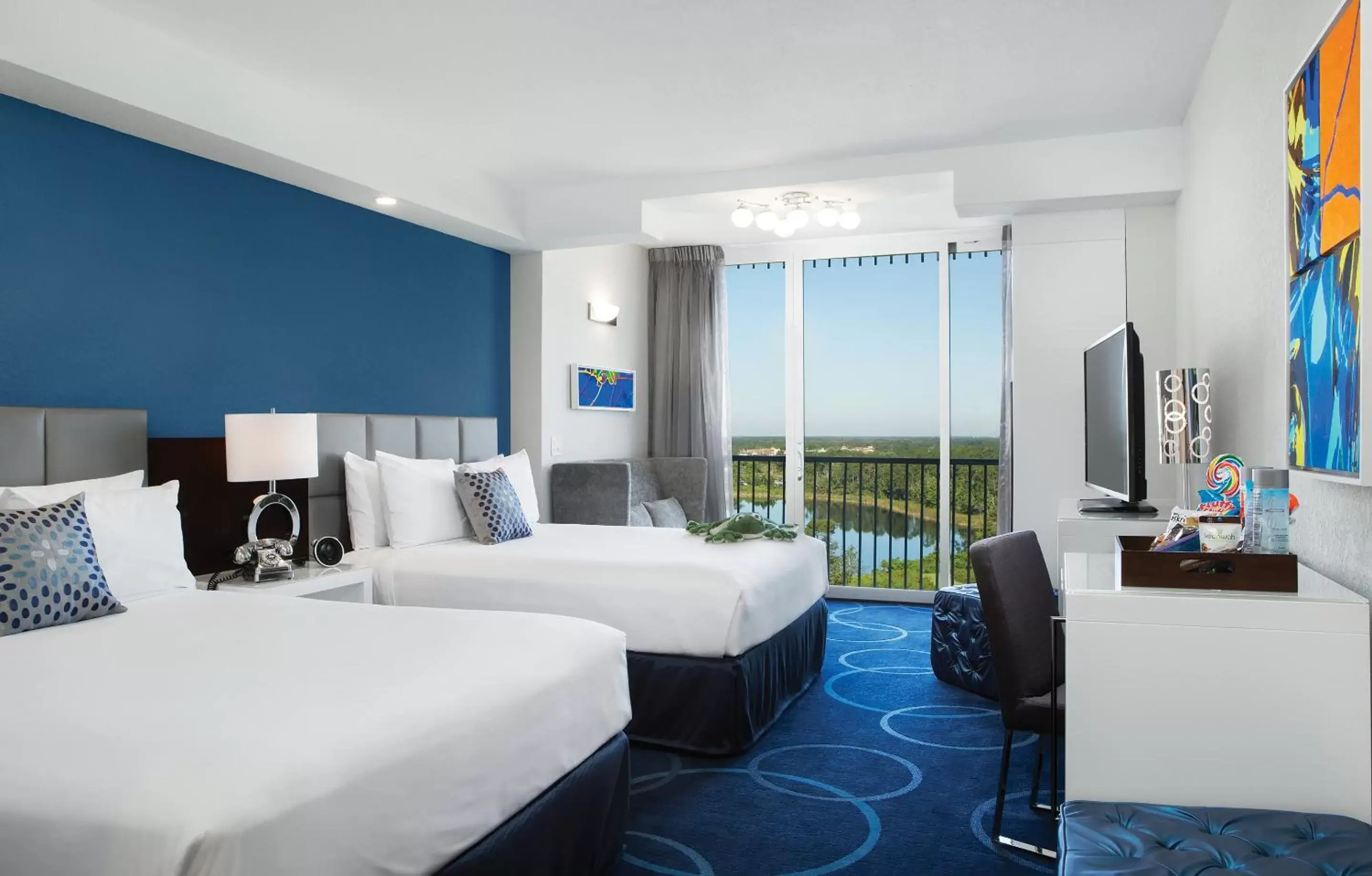 Bedroom in B Resort and Spa Located in Disney Springs Resort Area