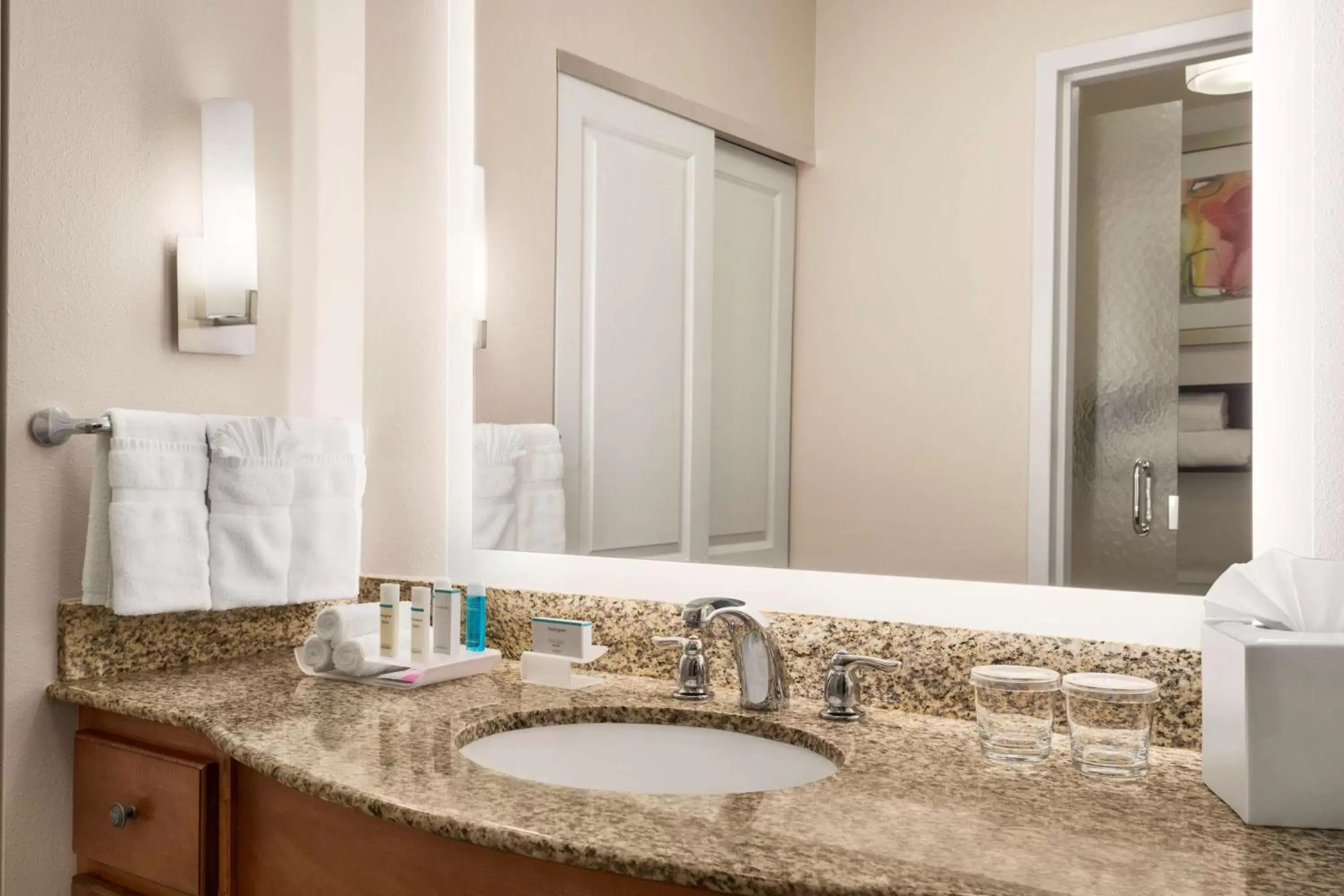 Bathroom in Homewood Suites by Hilton Fargo