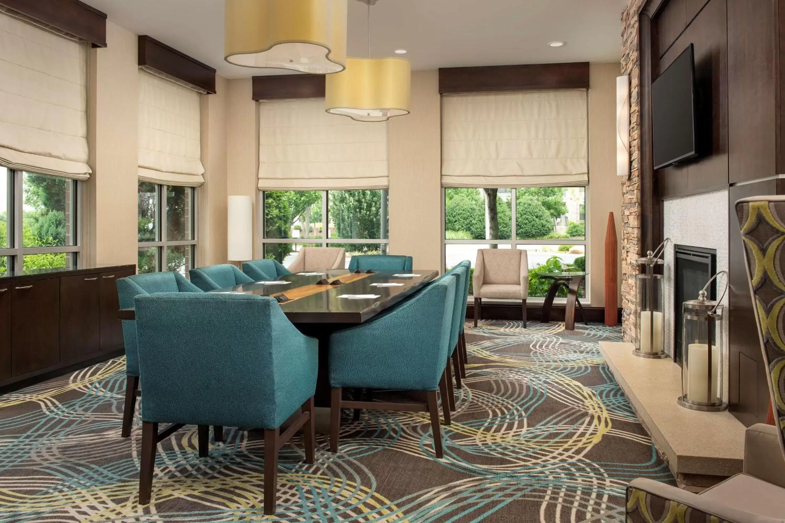 Lobby or reception in Hilton Garden Inn Murfreesboro