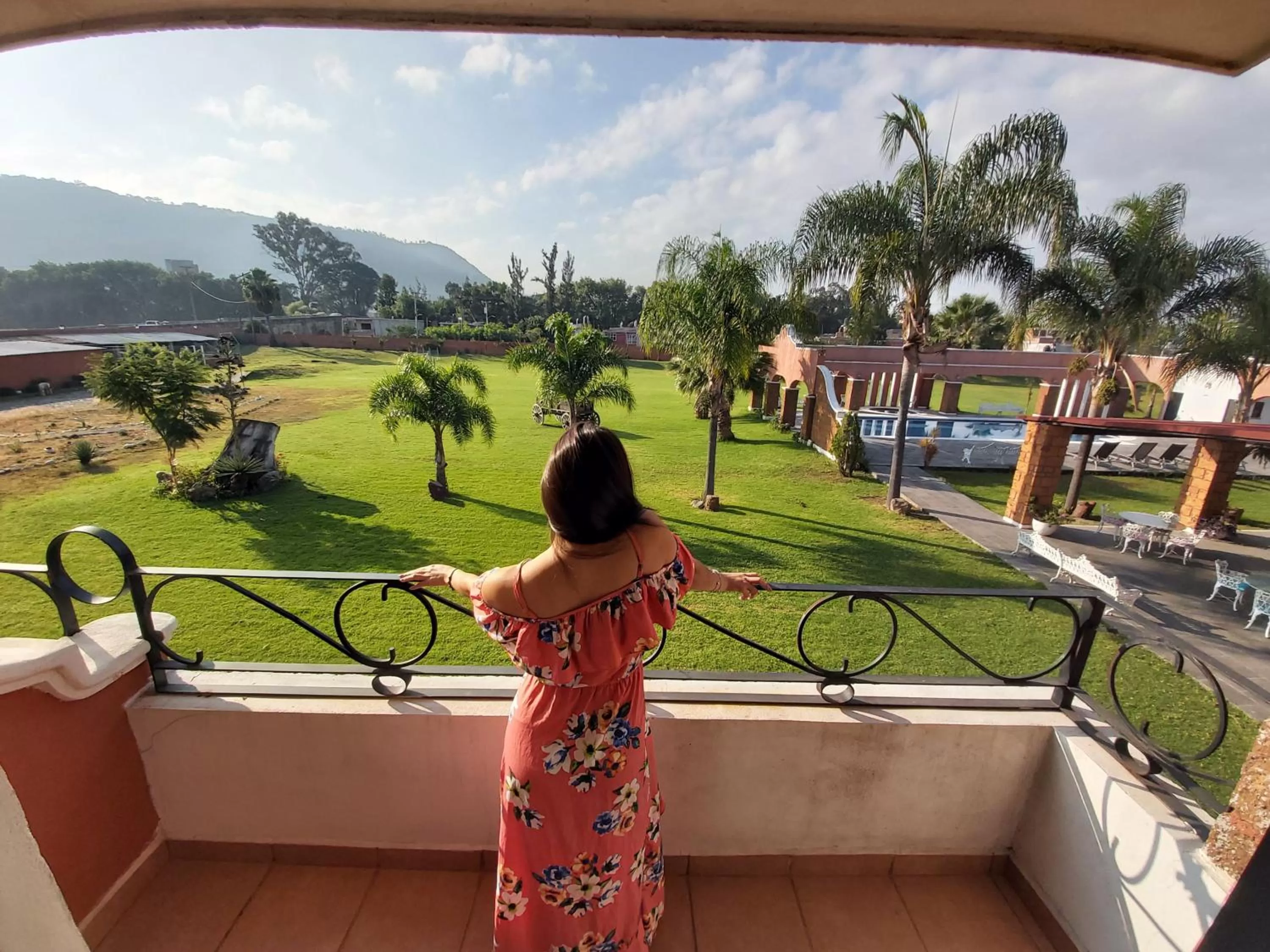 Balcony/Terrace in Hotel Meson del Puente